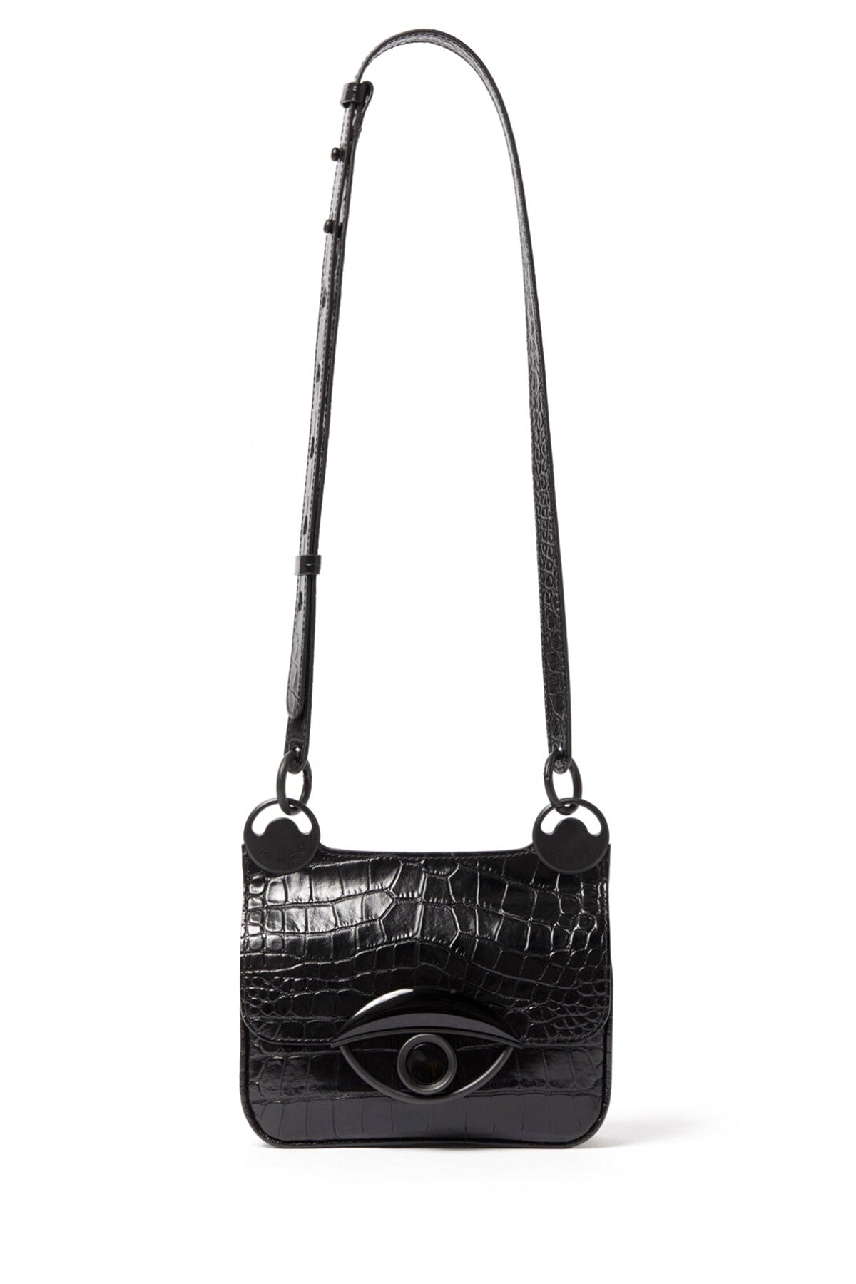Kenzo Tali Krokodil Baskı Deri Çanta-Libas Trendy Fashion Store
