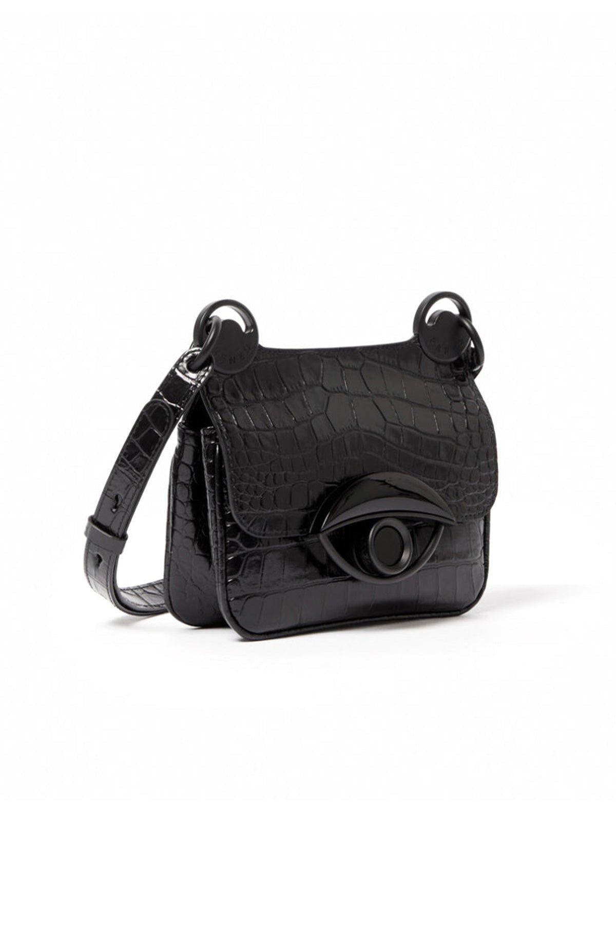 Kenzo Tali Krokodil Baskı Deri Çanta-Libas Trendy Fashion Store