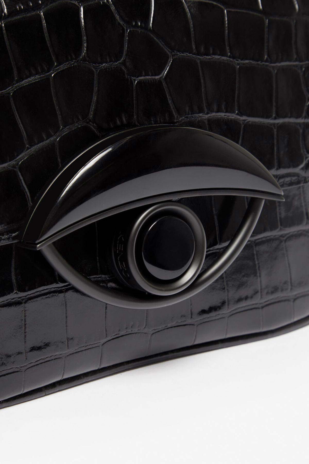 Kenzo Tali Krokodil Baskı Deri Çanta-Libas Trendy Fashion Store