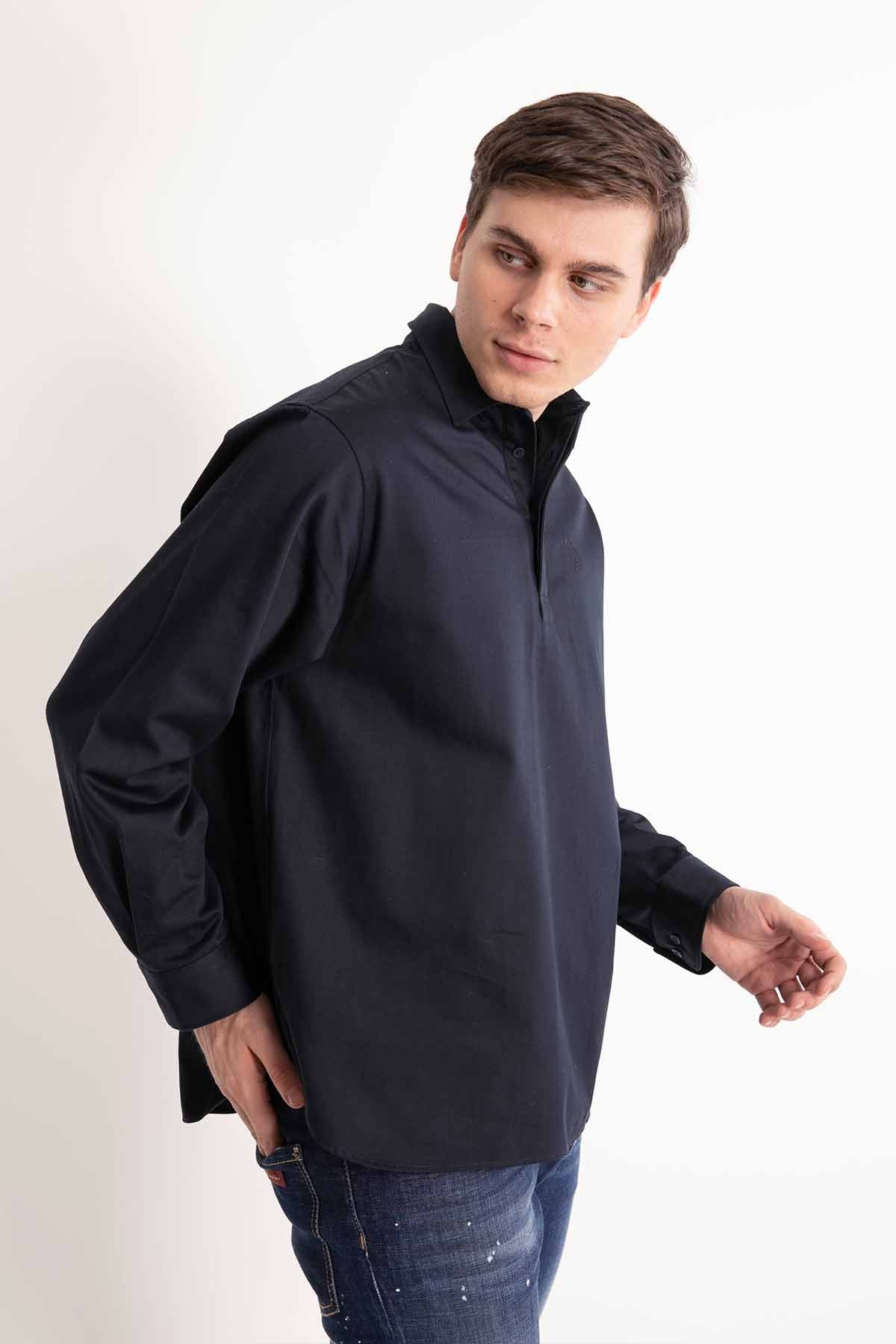 Kenzo Oversize Yarım Patlı Gömlek-Libas Trendy Fashion Store