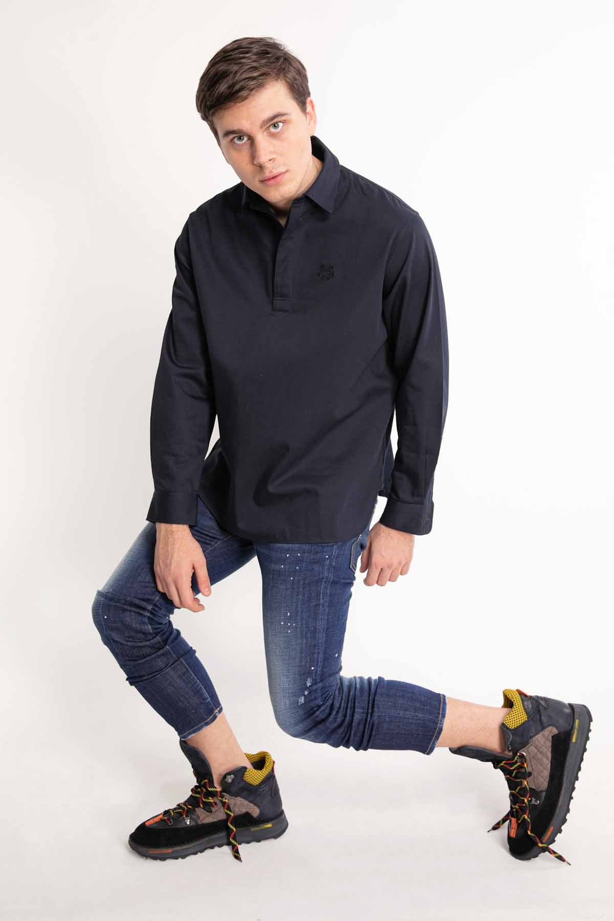 Kenzo Oversize Yarım Patlı Gömlek-Libas Trendy Fashion Store