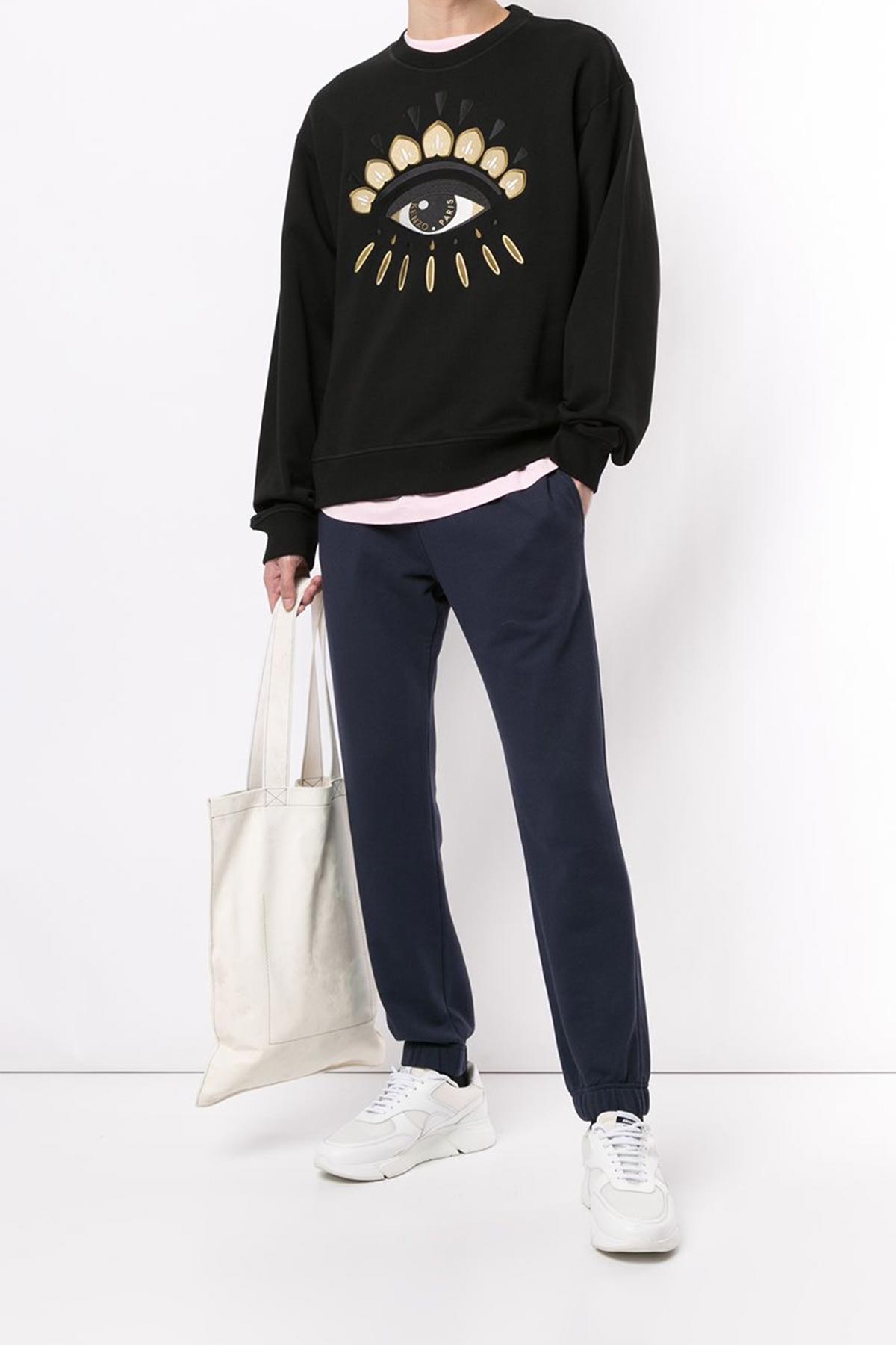 Kenzo Göz Sweatshirt-Libas Trendy Fashion Store