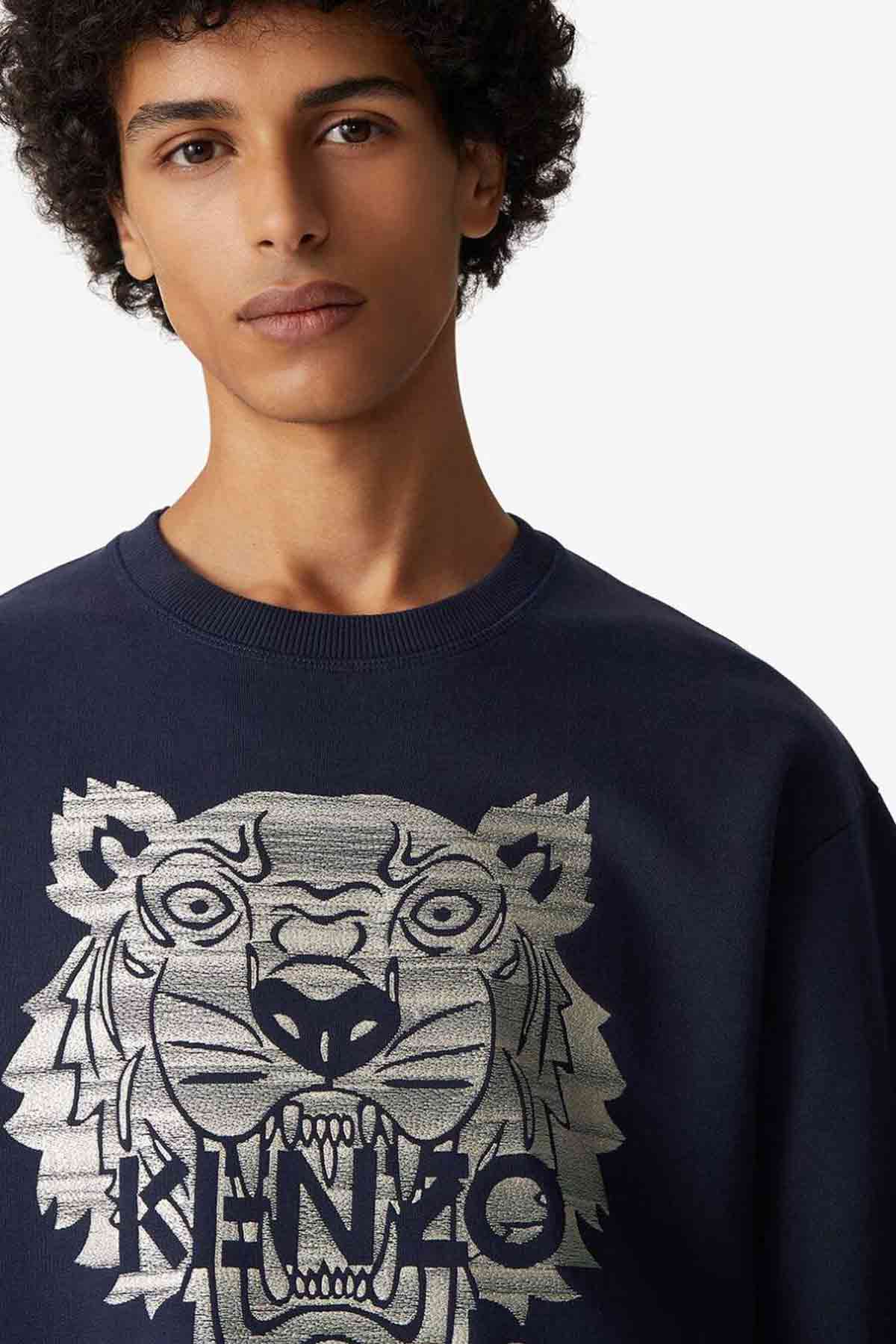 Kenzo Kaplan Logolu Sweatshirt-Libas Trendy Fashion Store
