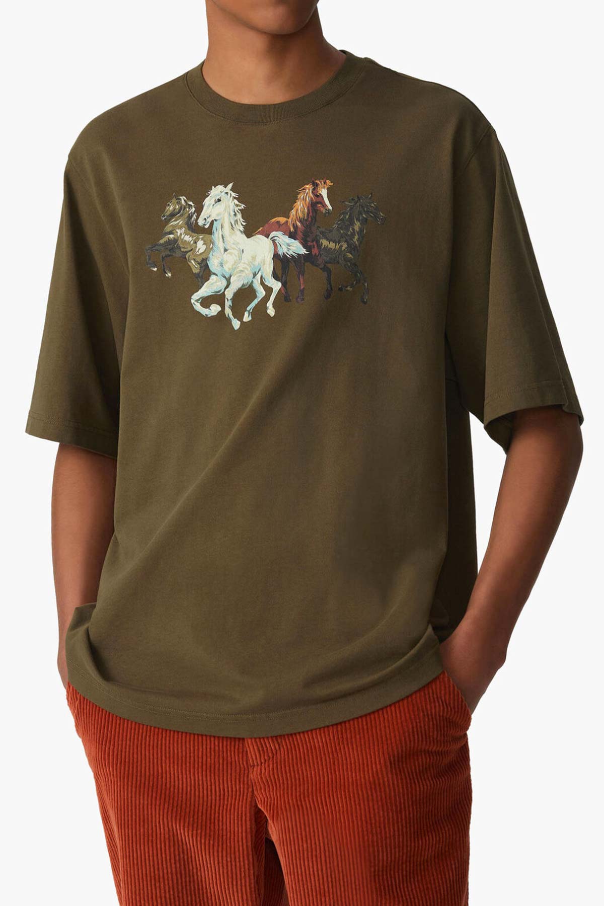Kenzo Horses T-shirt-Libas Trendy Fashion Store