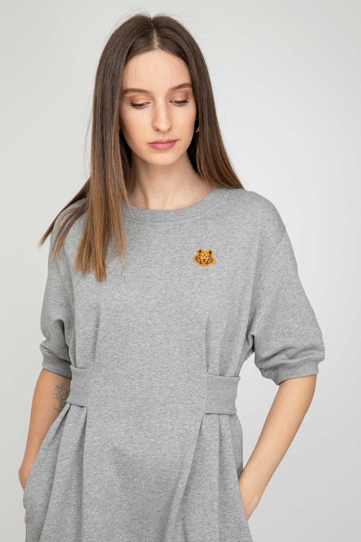 Kenzo Kaplan Logolu Elbise-Libas Trendy Fashion Store