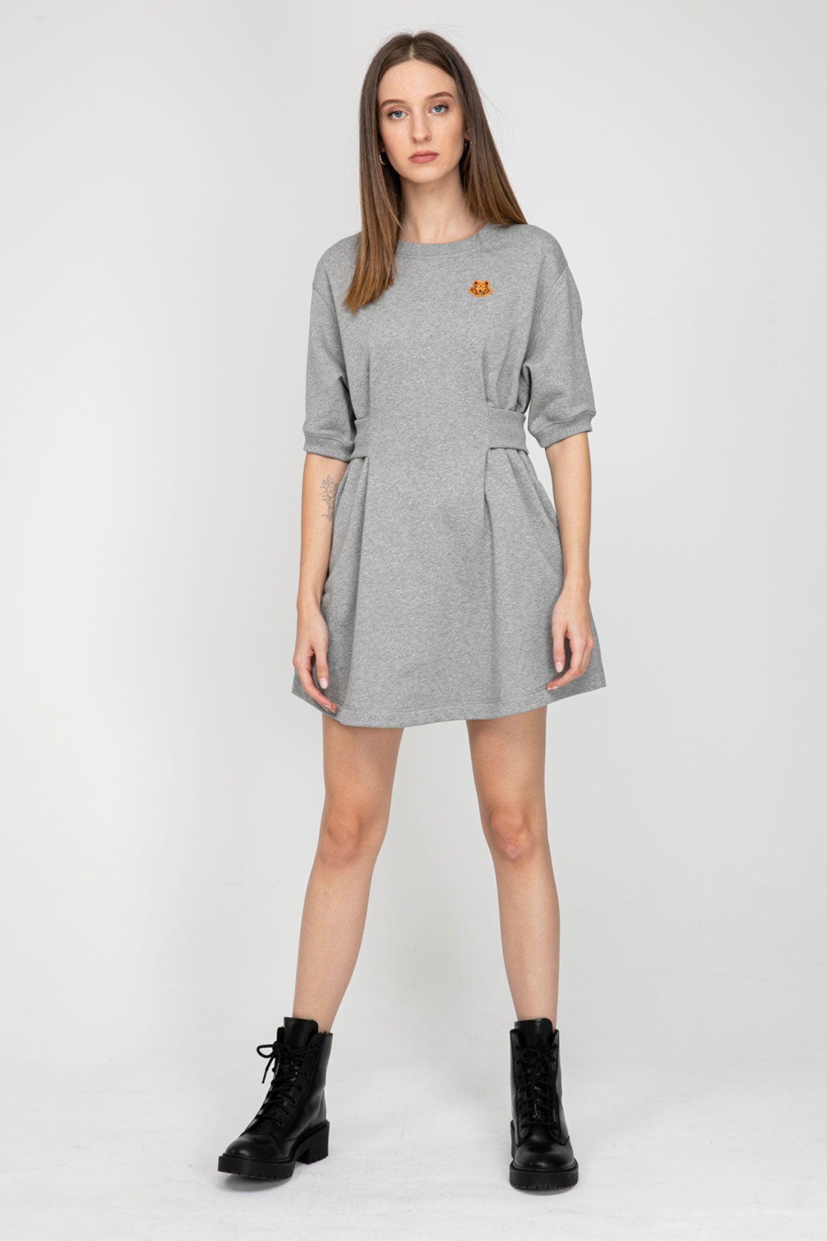 Kenzo Kaplan Logolu Elbise-Libas Trendy Fashion Store