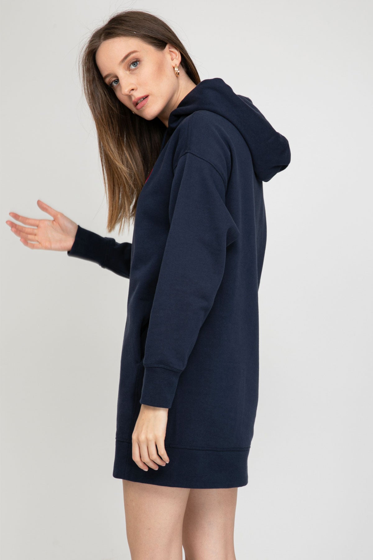 Kenzo Logo Sweatshirt Elbise-Libas Trendy Fashion Store