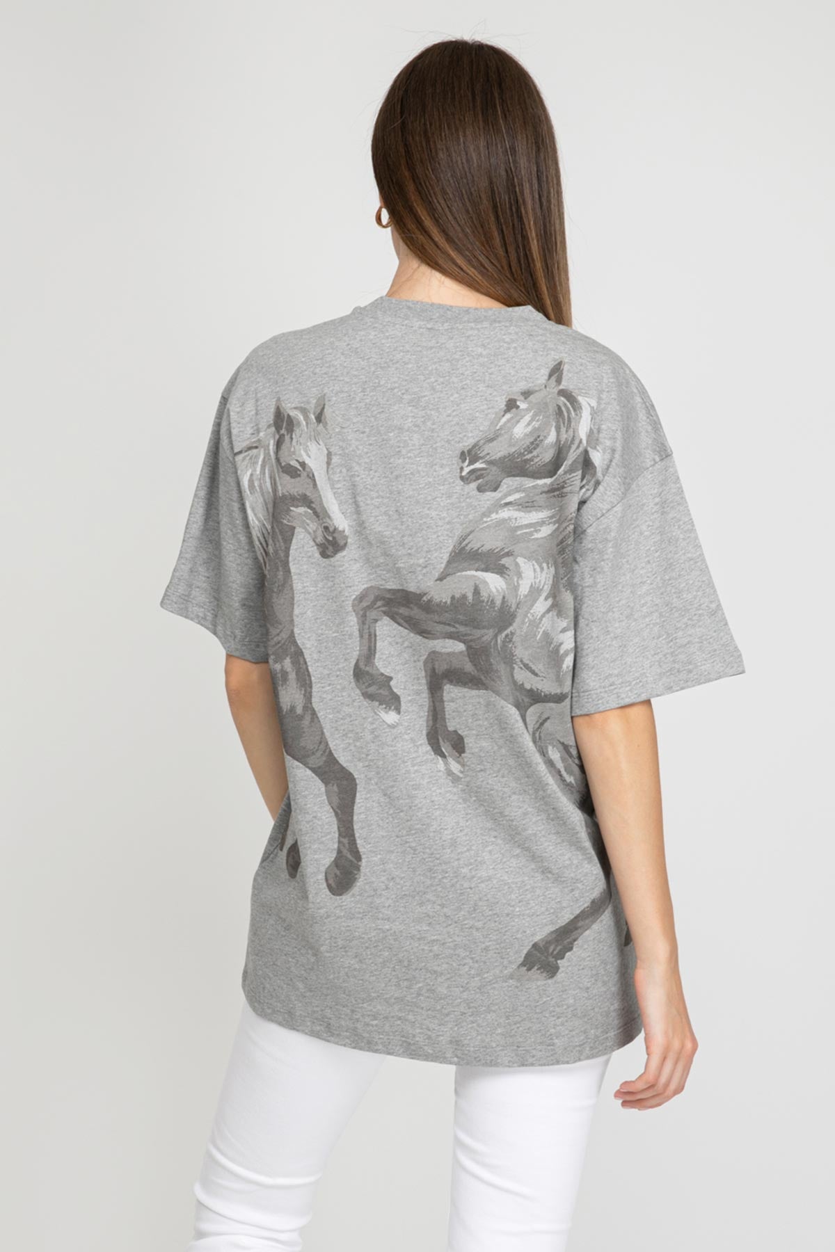 Kenzo Oversize Horses T-shirt-Libas Trendy Fashion Store