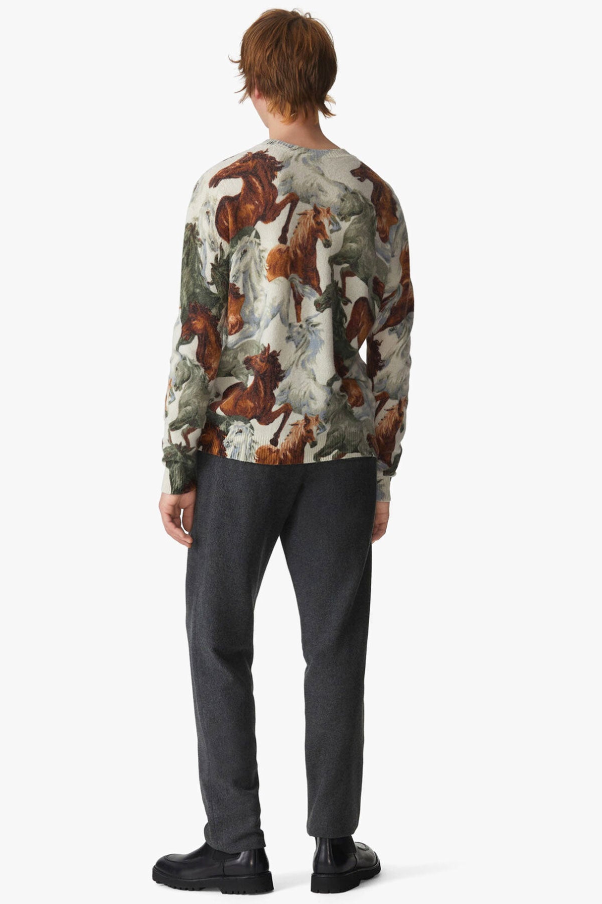 Kenzo Horses Yün Triko-Libas Trendy Fashion Store