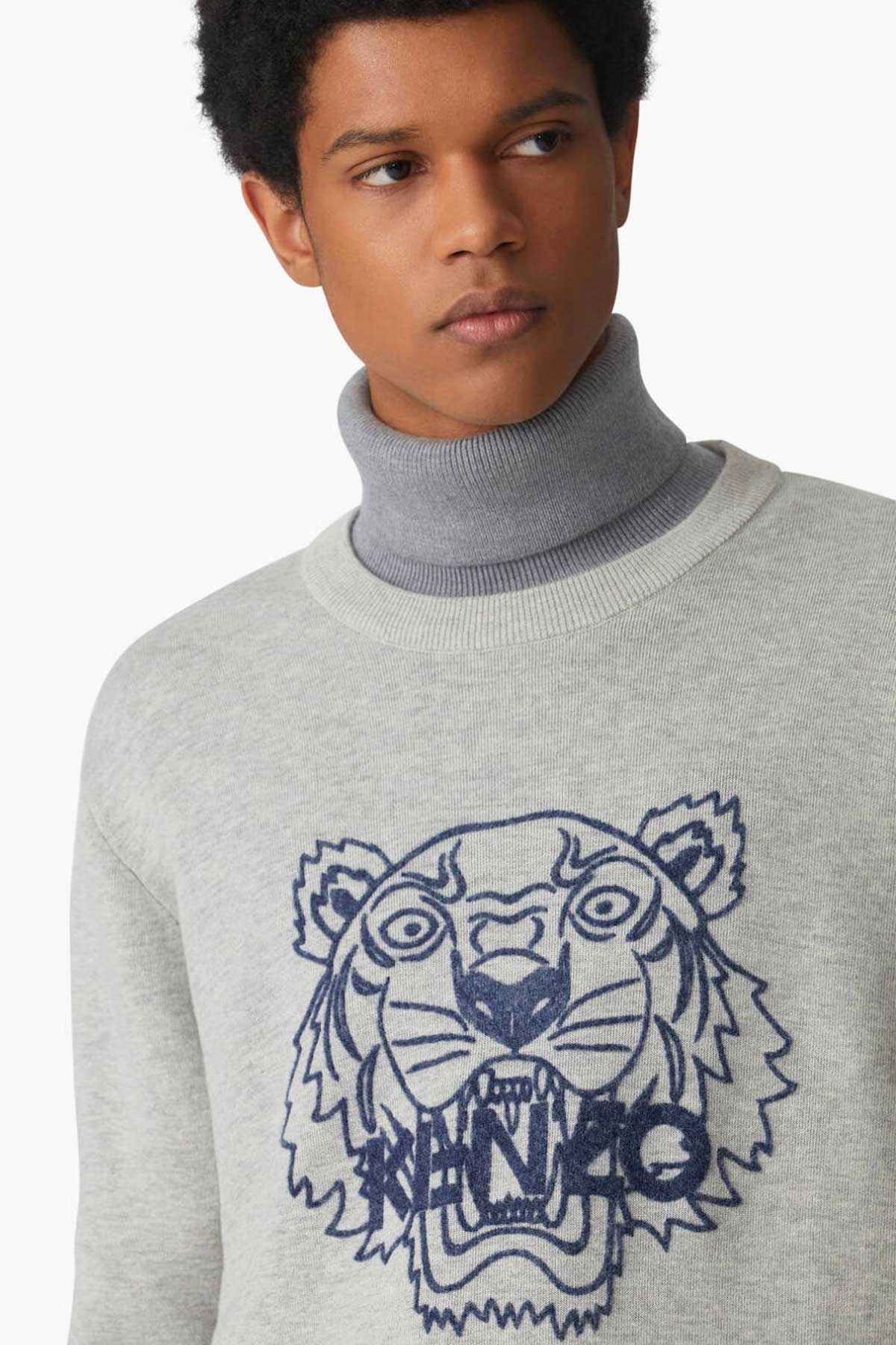 Kenzo Kaplan Logolu Triko-Libas Trendy Fashion Store