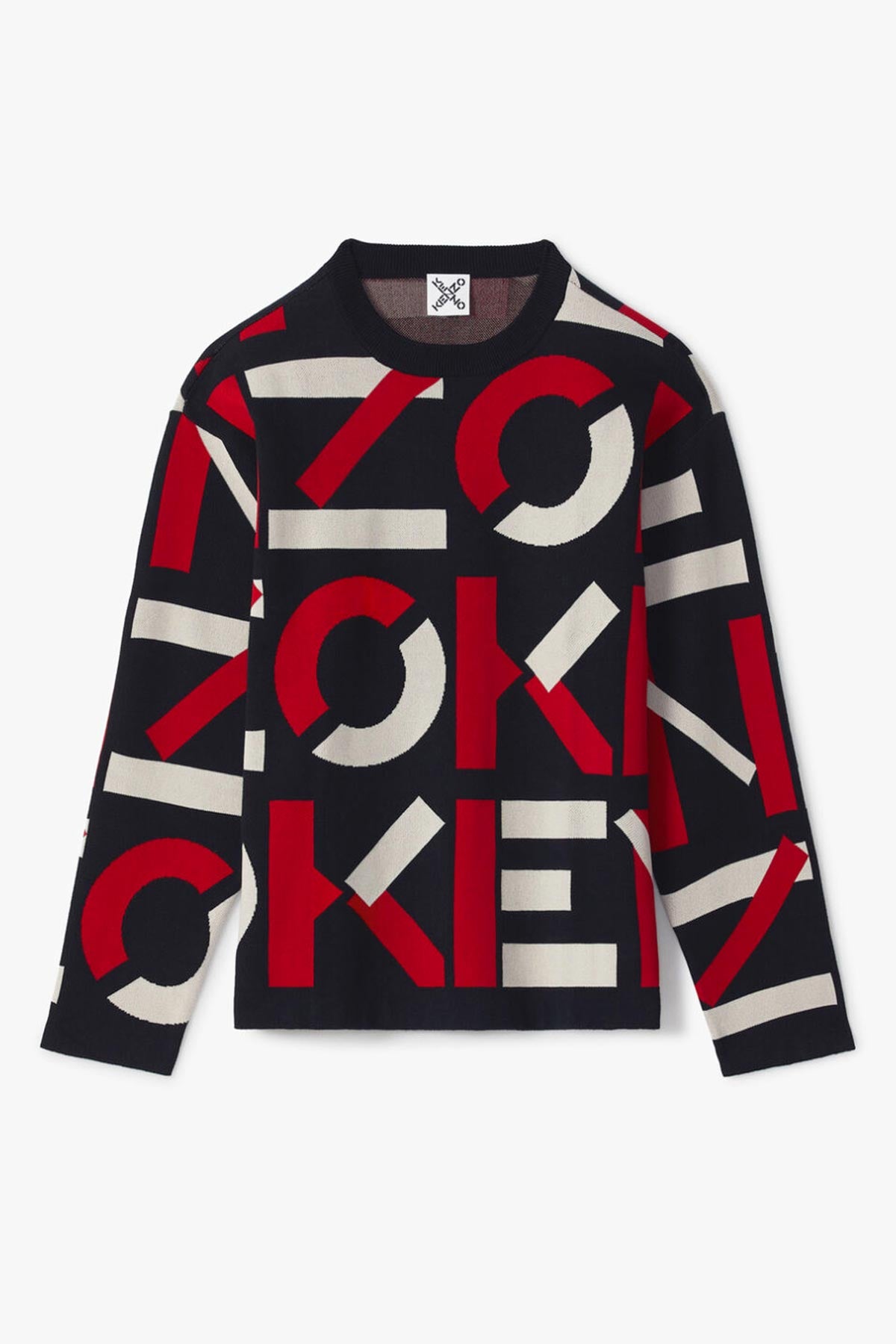 Kenzo Monogram Triko-Libas Trendy Fashion Store