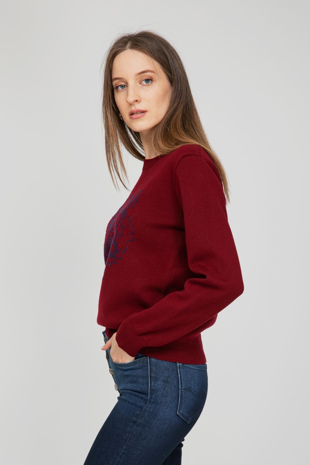 Kenzo Kaplan Logolu Triko-Libas Trendy Fashion Store