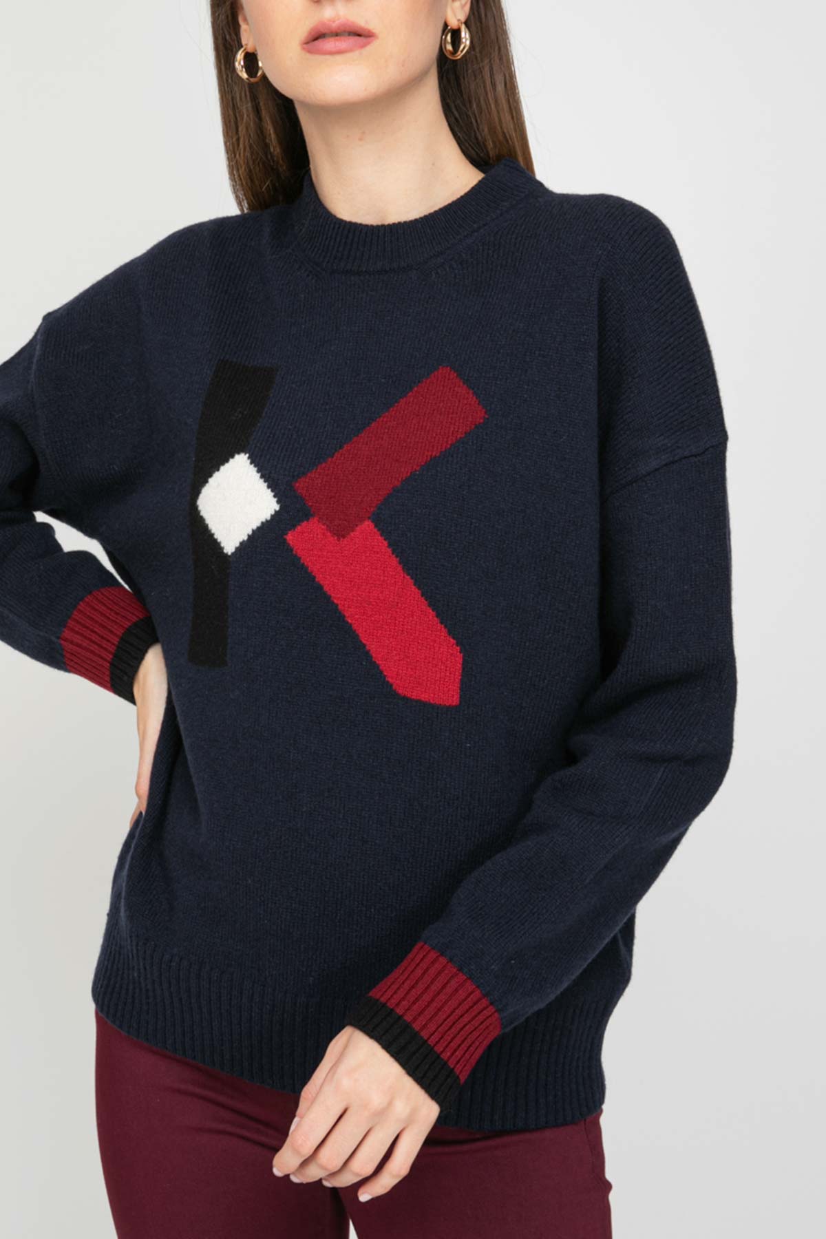 Kenzo Logo Triko-Libas Trendy Fashion Store