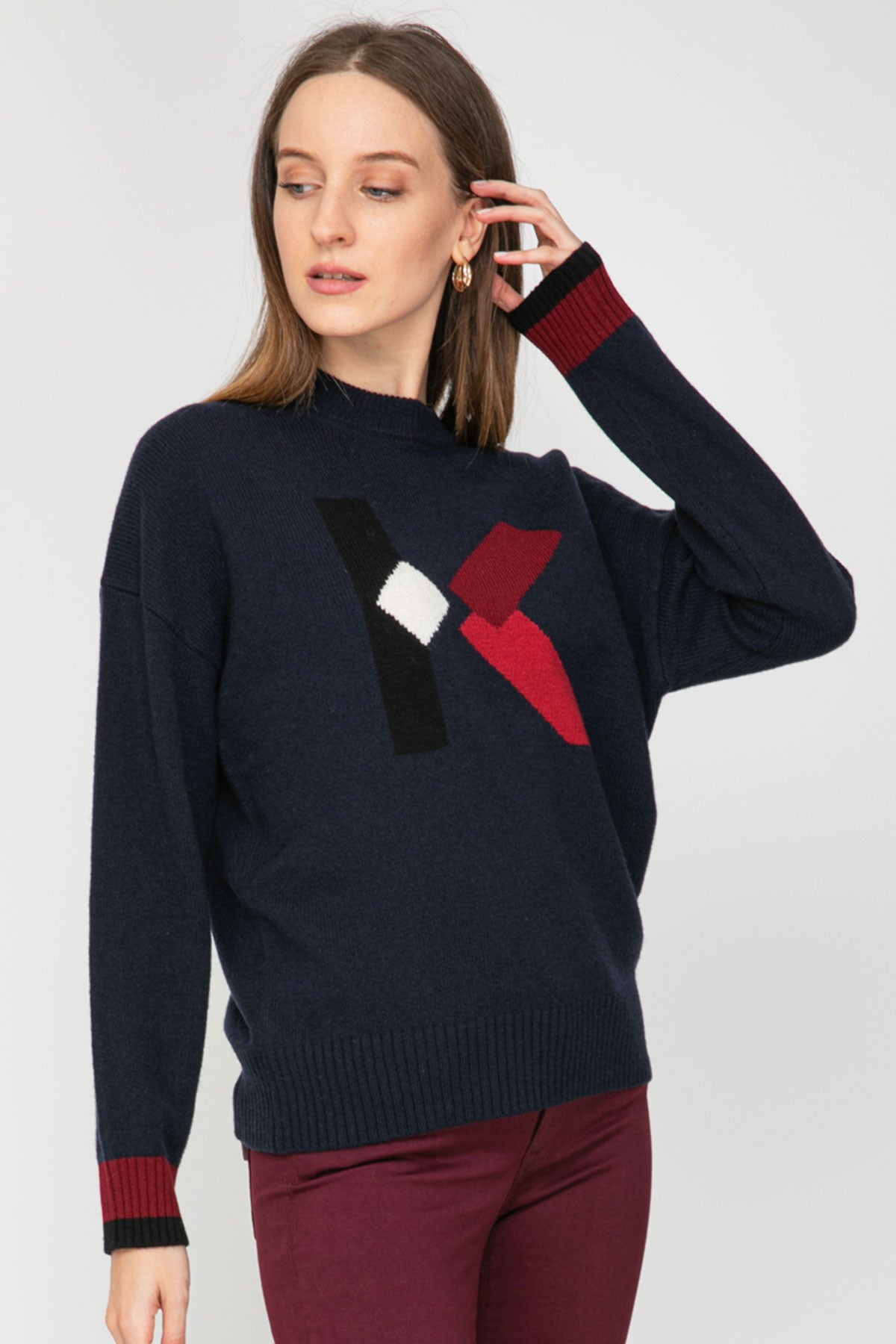 Kenzo Logo Triko-Libas Trendy Fashion Store