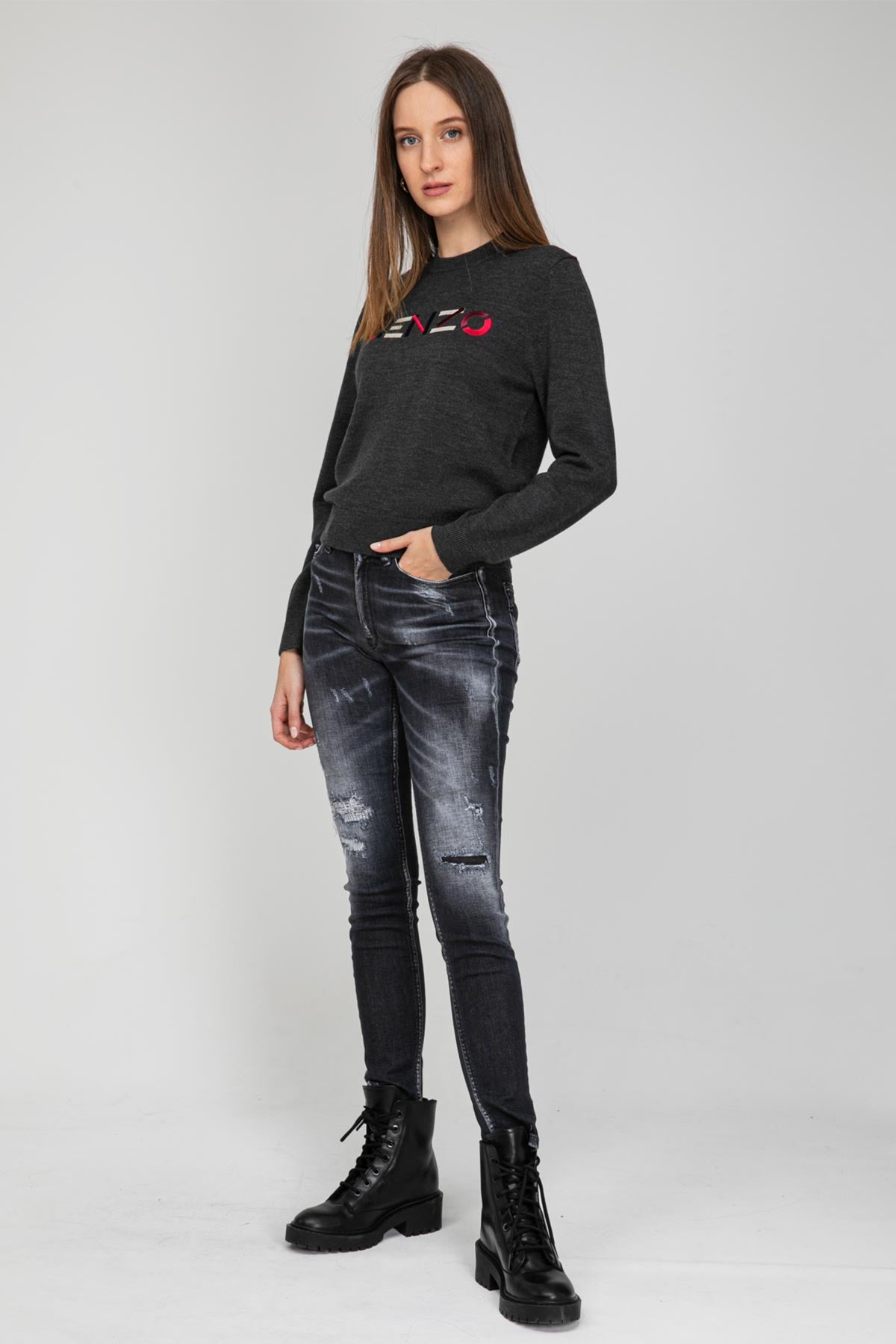 Kenzo Yün Triko-Libas Trendy Fashion Store