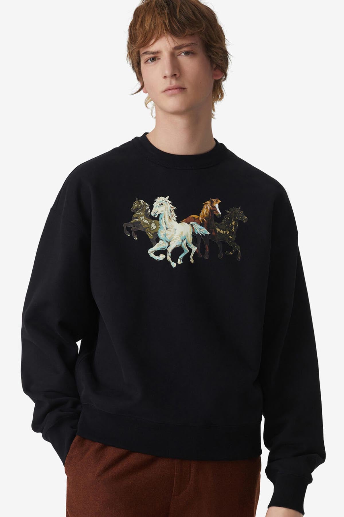 Kenzo Horses Sweatshirt-Libas Trendy Fashion Store