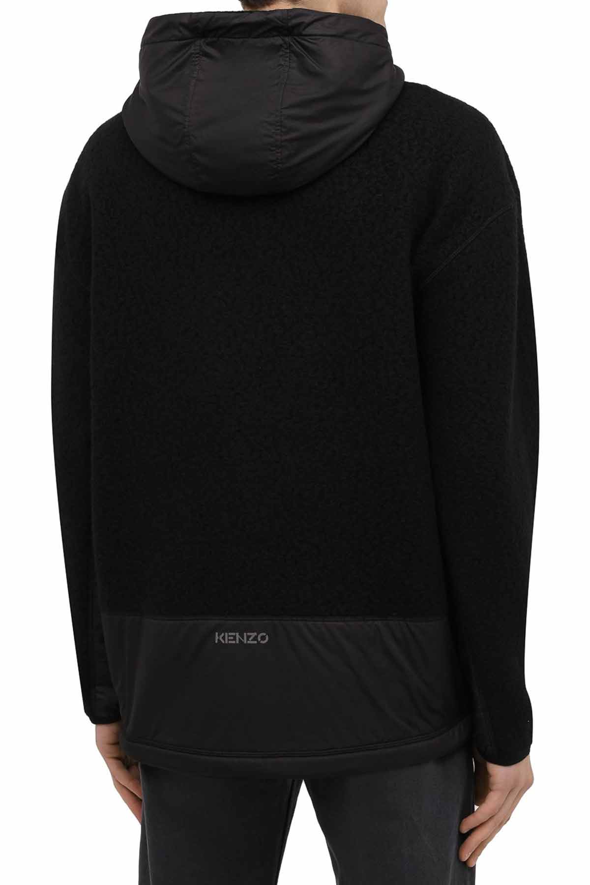 Kenzo Kapüşonlu Kaplan Logolu Sweatshirt-Libas Trendy Fashion Store