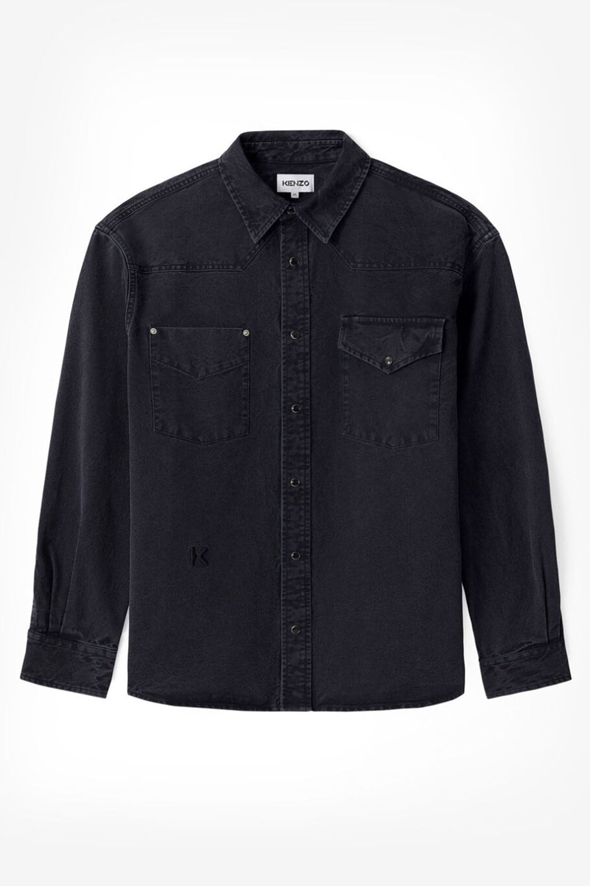 Kenzo Kapaklı Cep Denim Gömlek-Libas Trendy Fashion Store