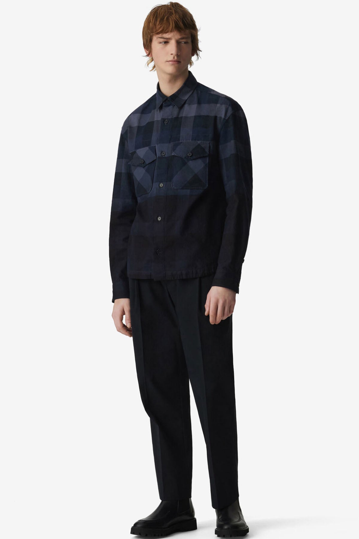 Kenzo Degrade Ekose Gömlek-Libas Trendy Fashion Store