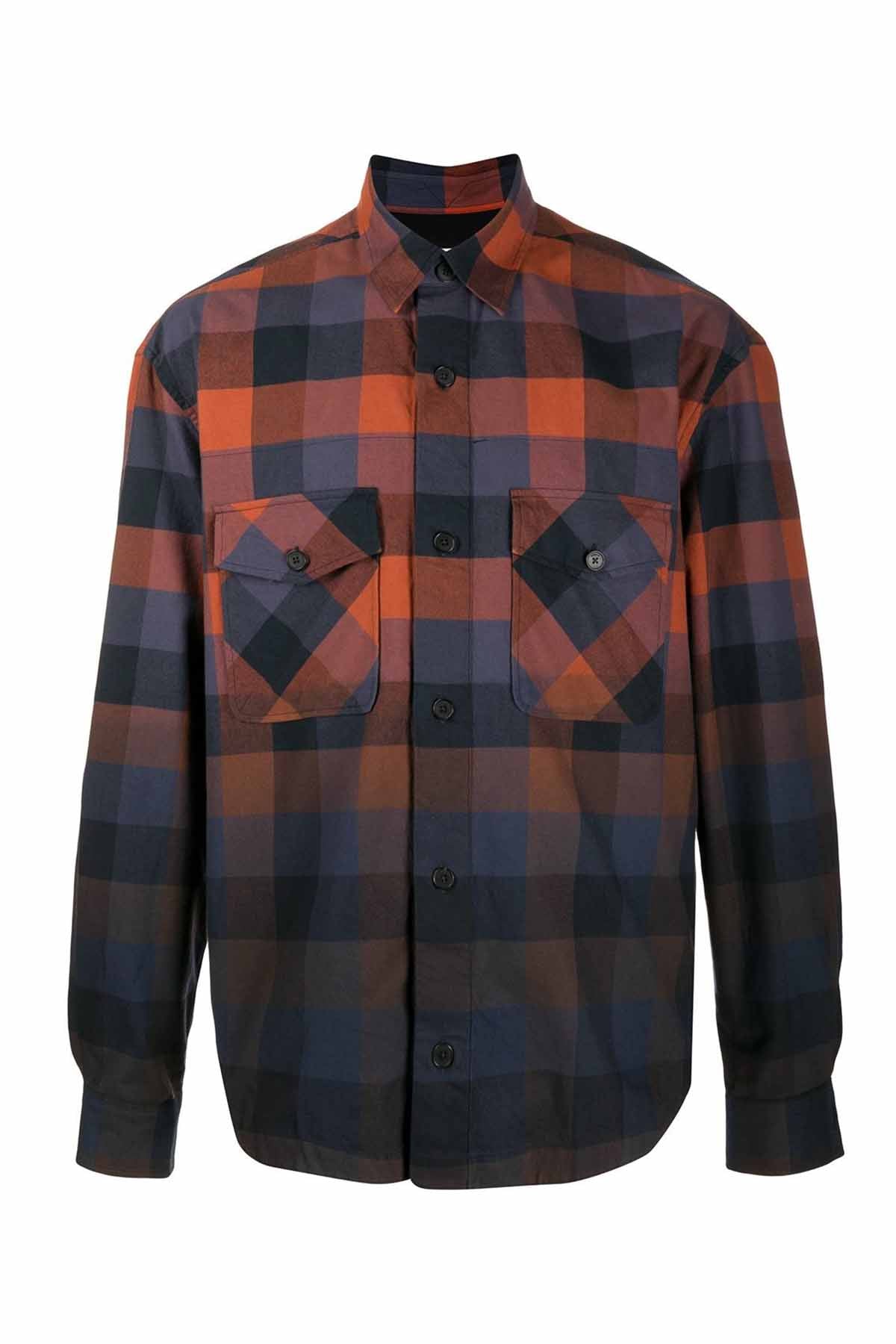 Kenzo Degrade Ekose Gömlek-Libas Trendy Fashion Store