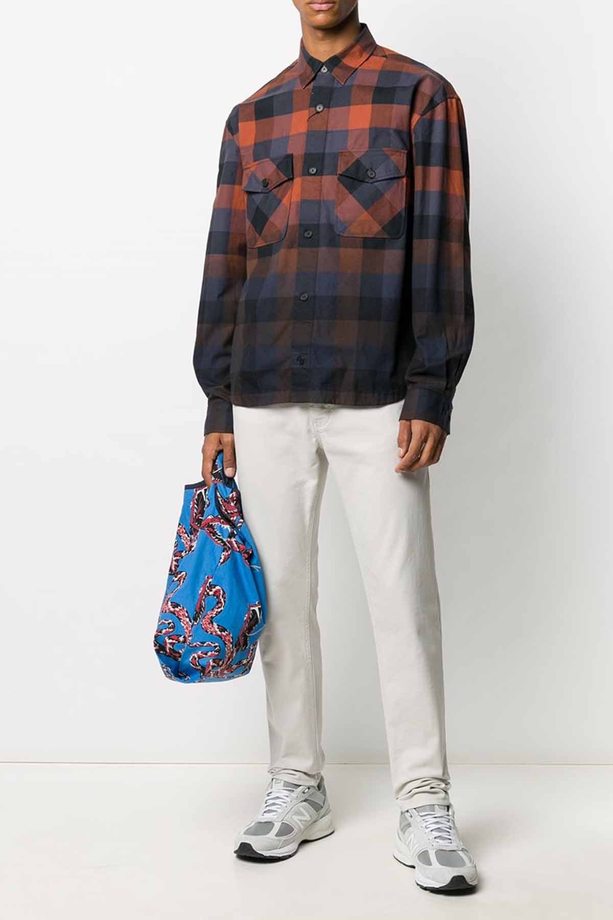 Kenzo Degrade Ekose Gömlek-Libas Trendy Fashion Store