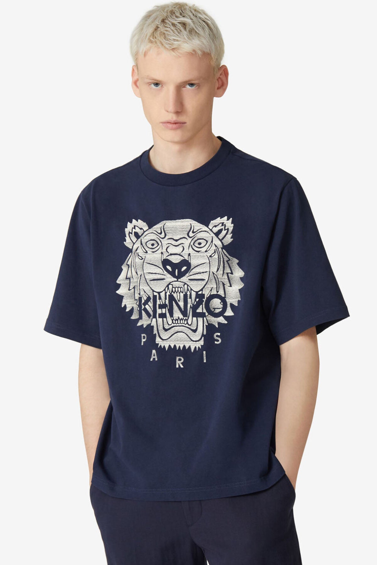 Kenzo Oversize Kaplan Logolu T-shirt-Libas Trendy Fashion Store