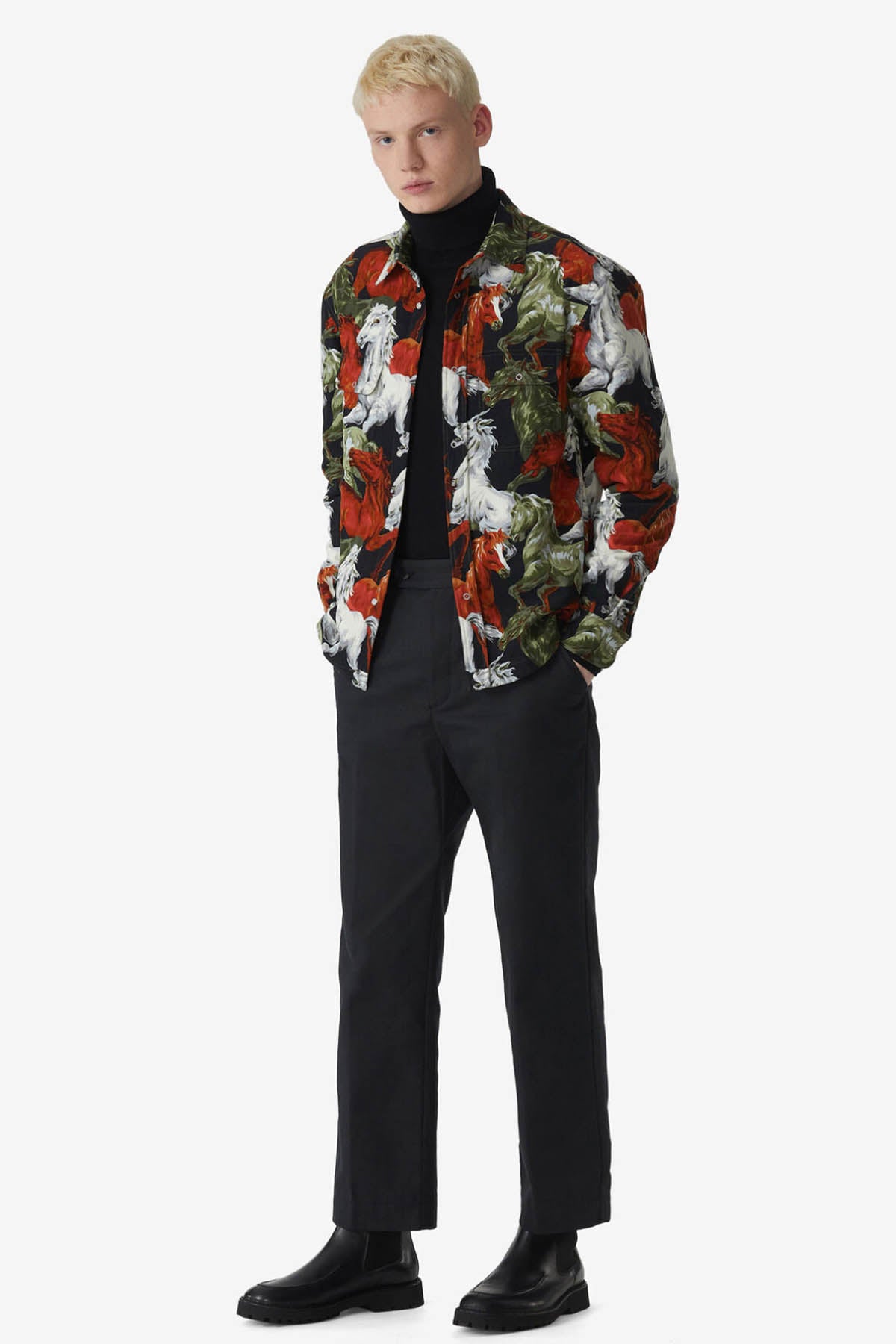 Kenzo Horses Gömlek Ceket-Libas Trendy Fashion Store