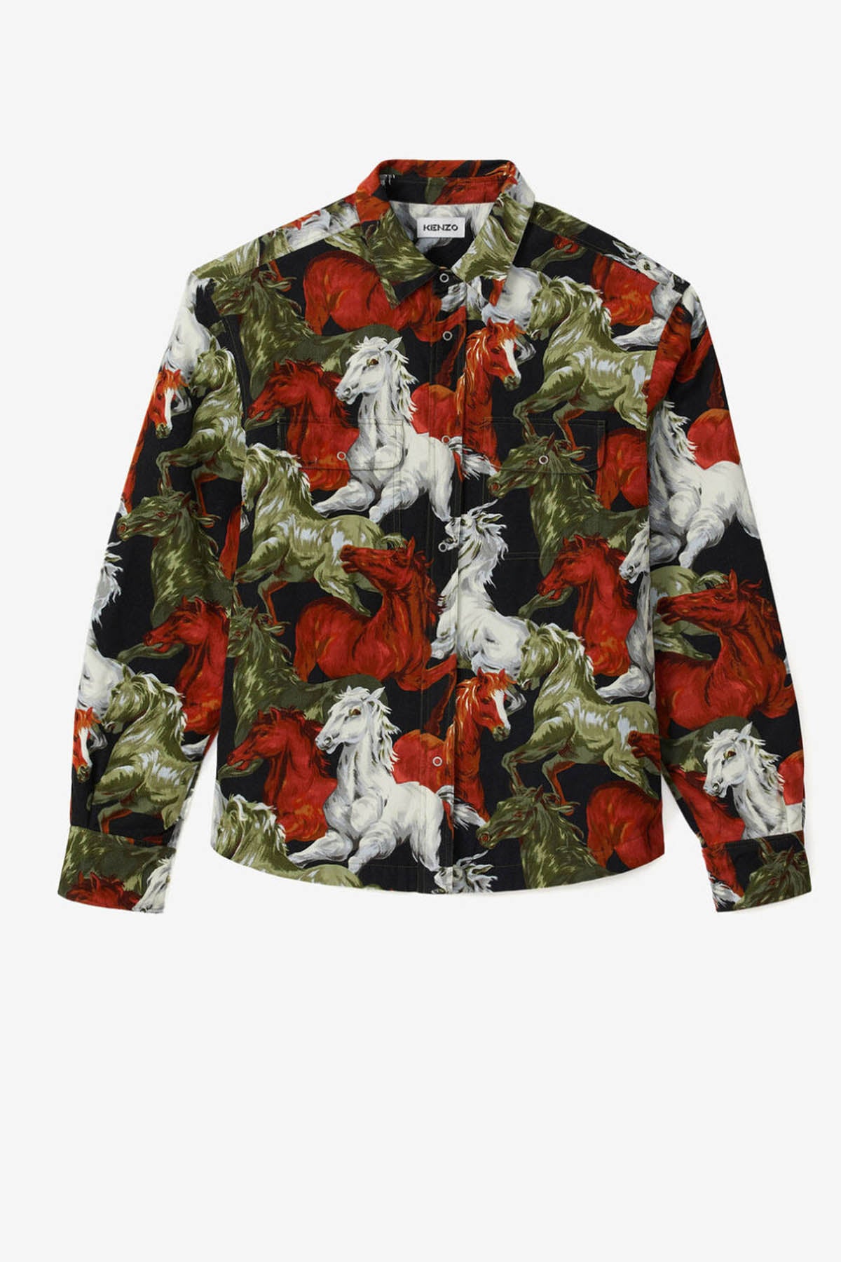 Kenzo Horses Gömlek Ceket-Libas Trendy Fashion Store