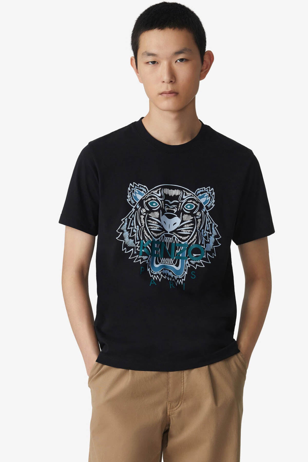 Kenzo Kaplan Logolu T-shirt-Libas Trendy Fashion Store