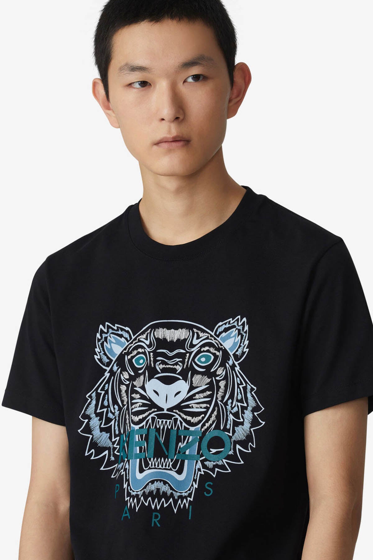 Kenzo Kaplan Logolu T-shirt-Libas Trendy Fashion Store