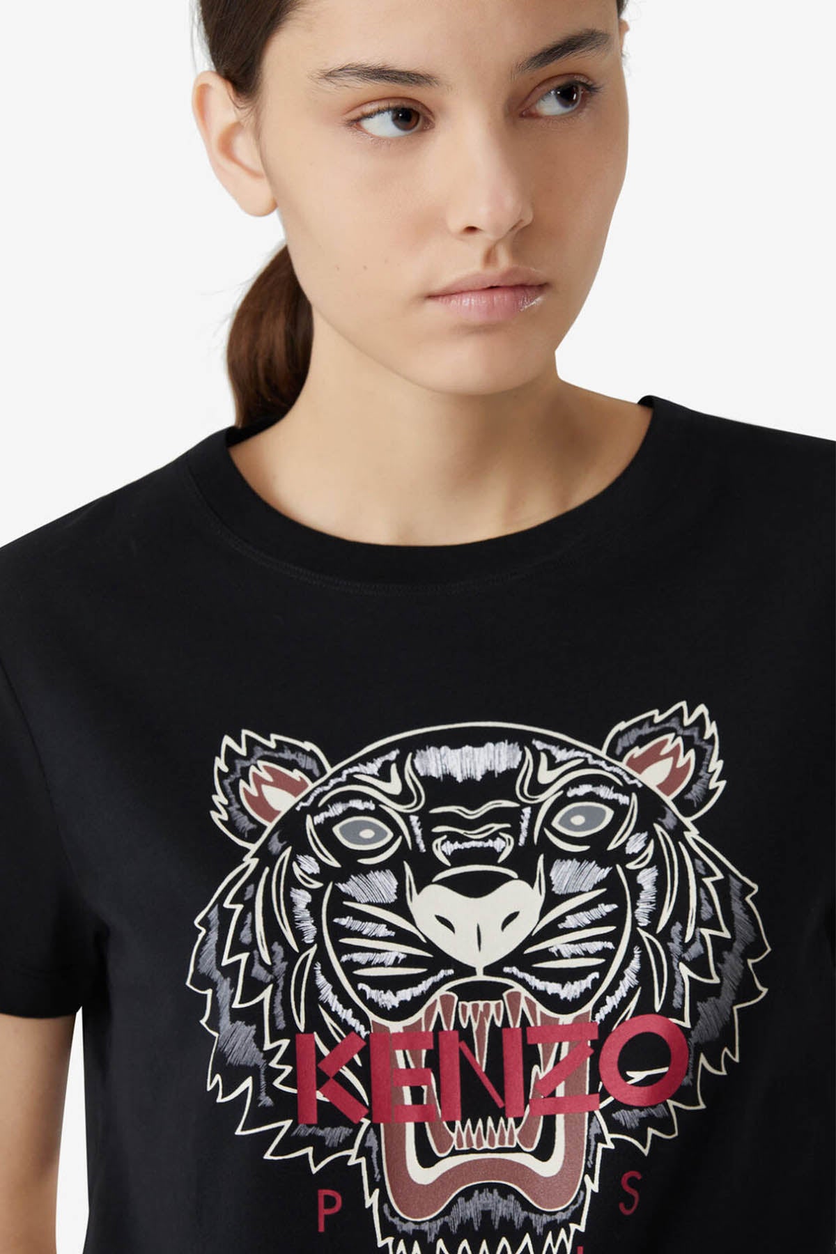 Kenzo Kaplan Logolu T-shirt-Libas Trendy Fashion Store