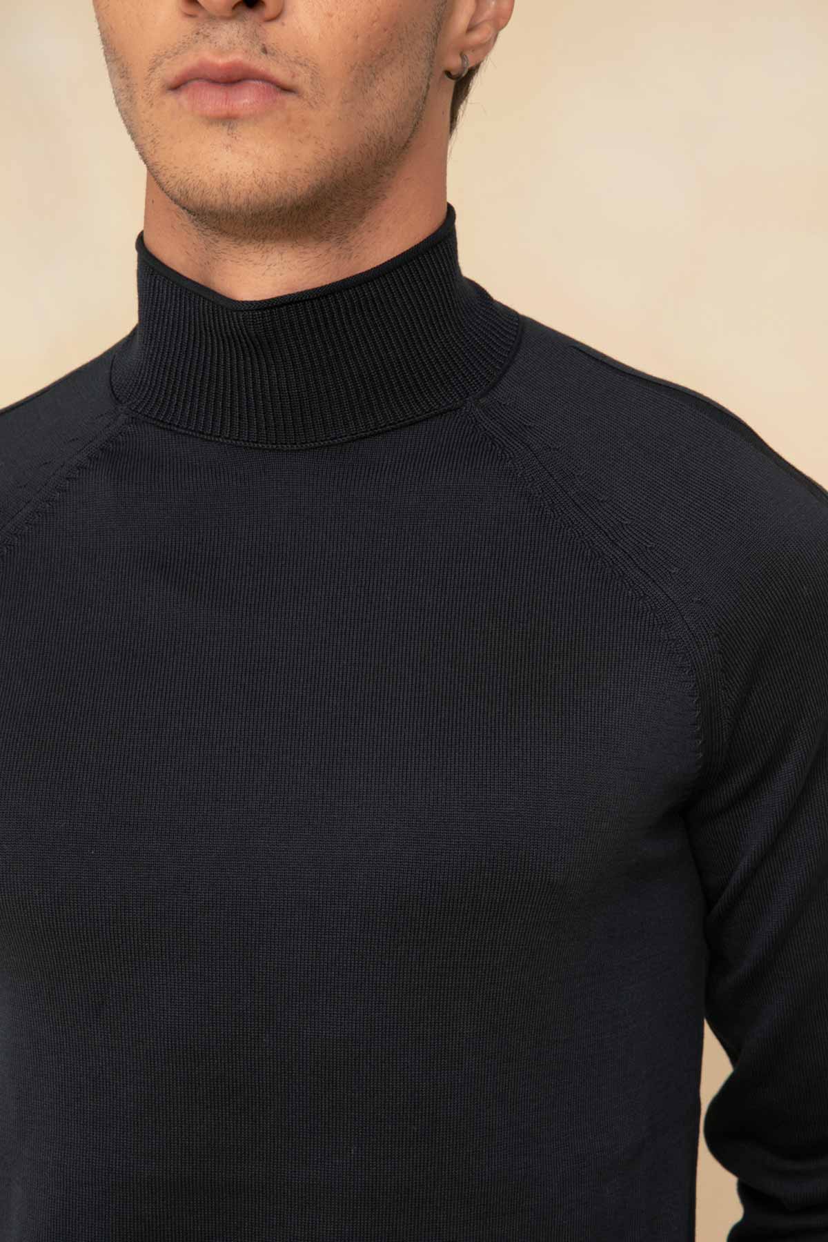 Transit Yarım Balıkçı Yaka Triko-Libas Trendy Fashion Store