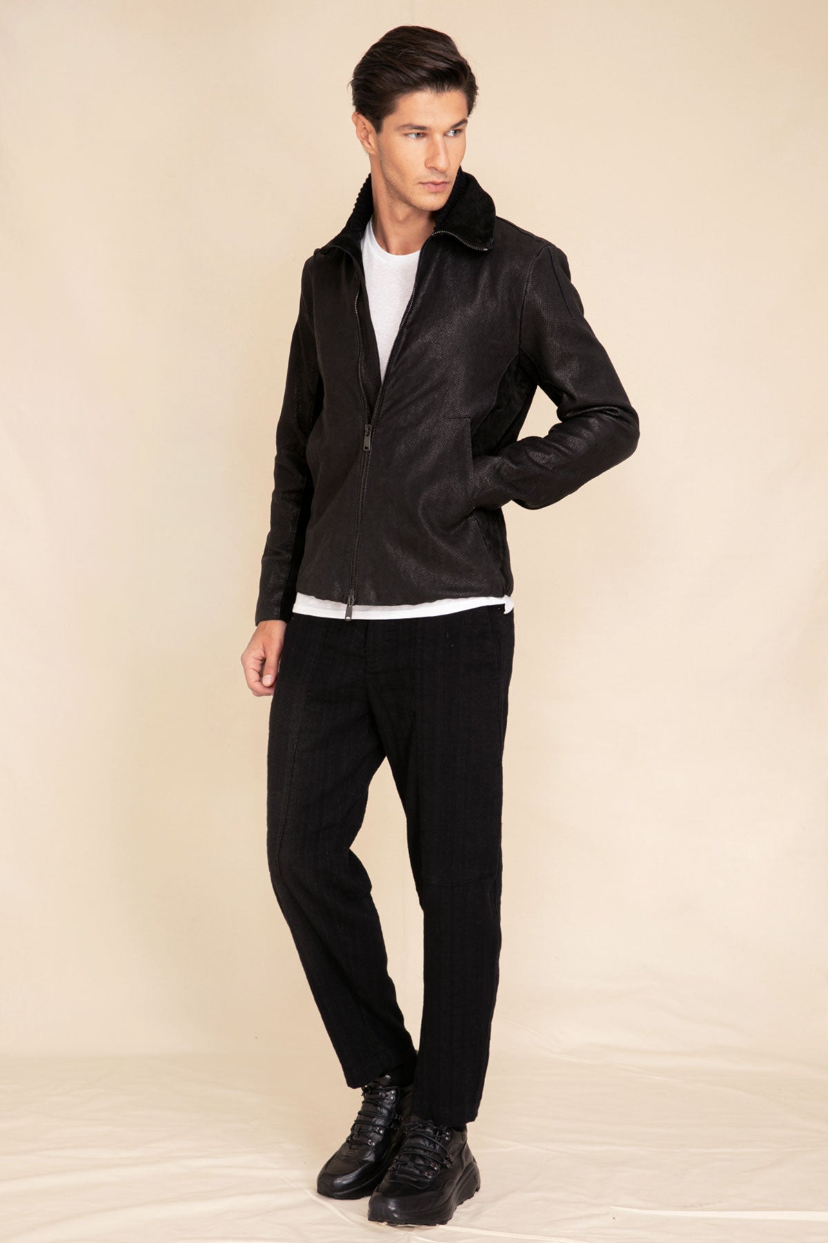 Transit Deri Ceket-Libas Trendy Fashion Store