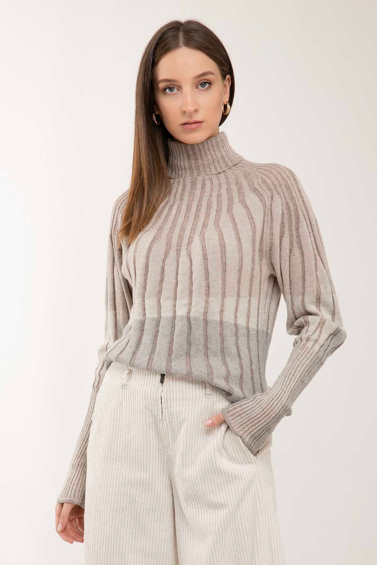 Transit Balıkçı Yaka Triko-Libas Trendy Fashion Store