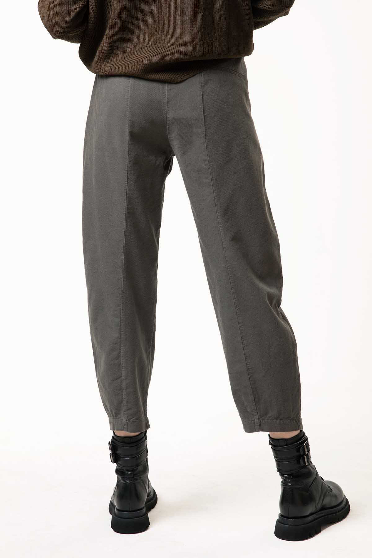 Transit Yüksek Bel Crop Paça Pantolon-Libas Trendy Fashion Store