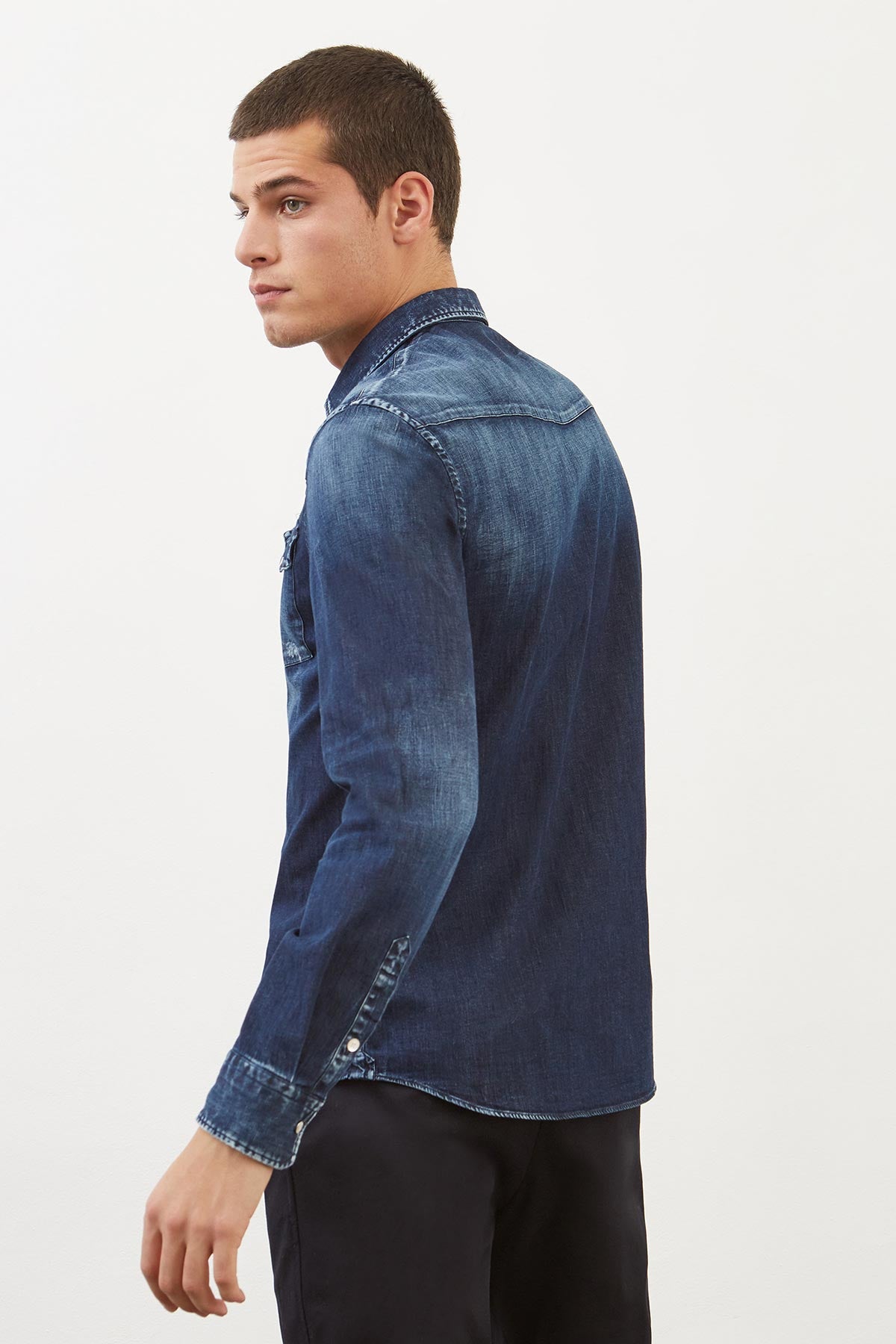 Dondup Kapak Cepli Denim Gömlek-Libas Trendy Fashion Store