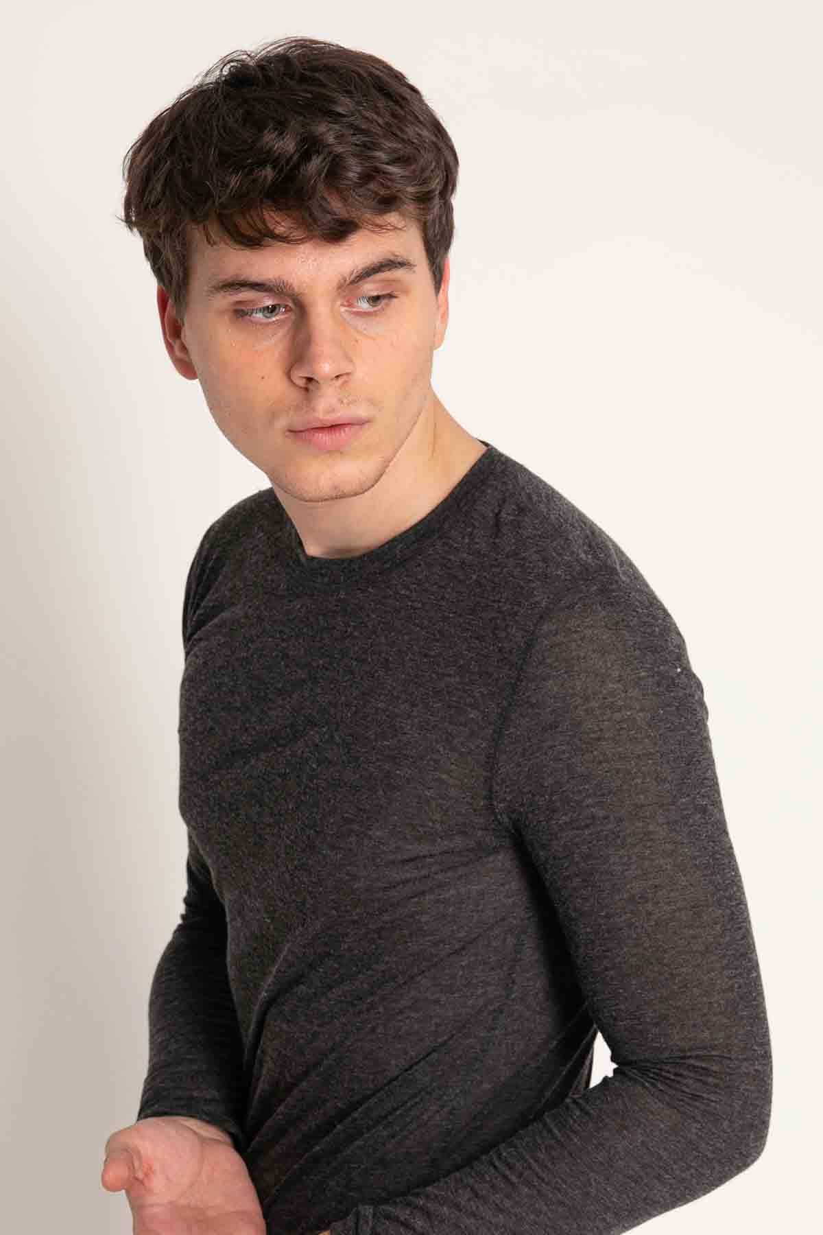 Dondup Yuvarlak Yaka İnce Triko-Libas Trendy Fashion Store