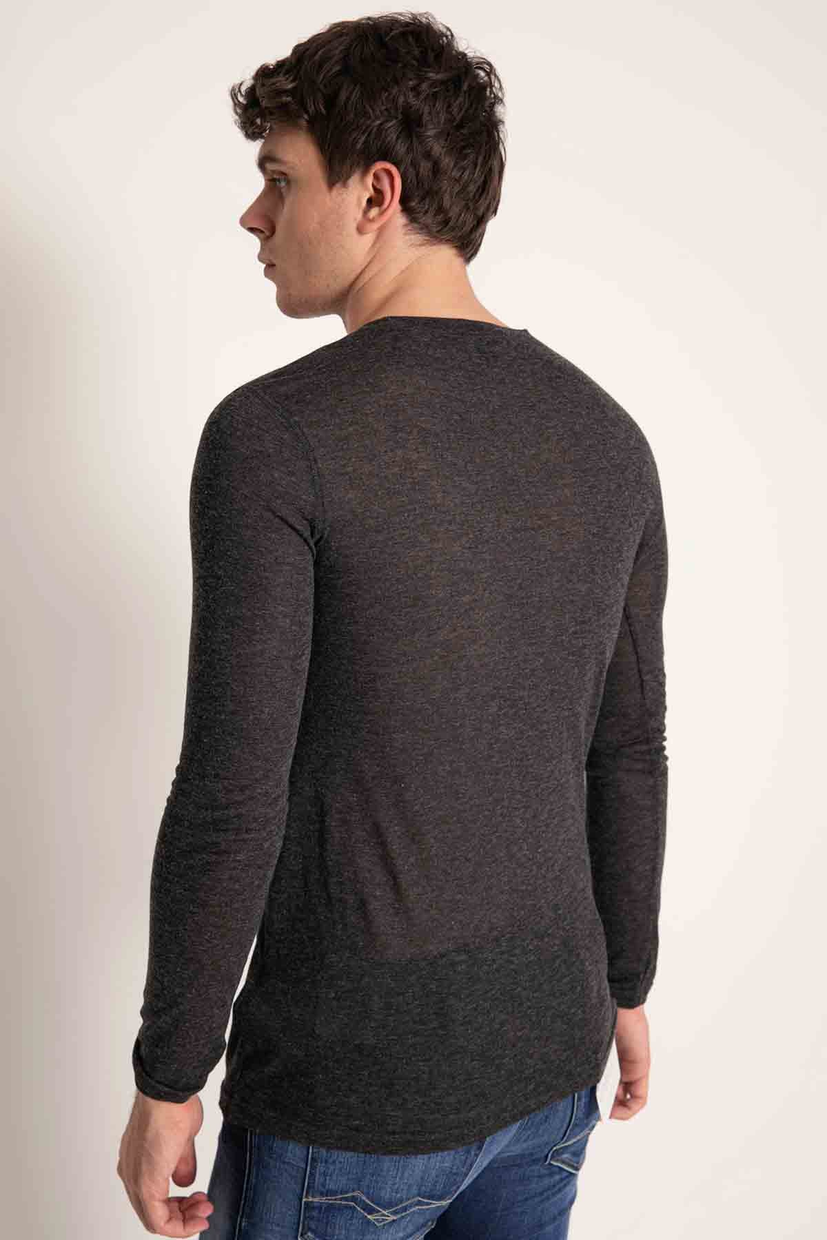 Dondup Yuvarlak Yaka İnce Triko-Libas Trendy Fashion Store