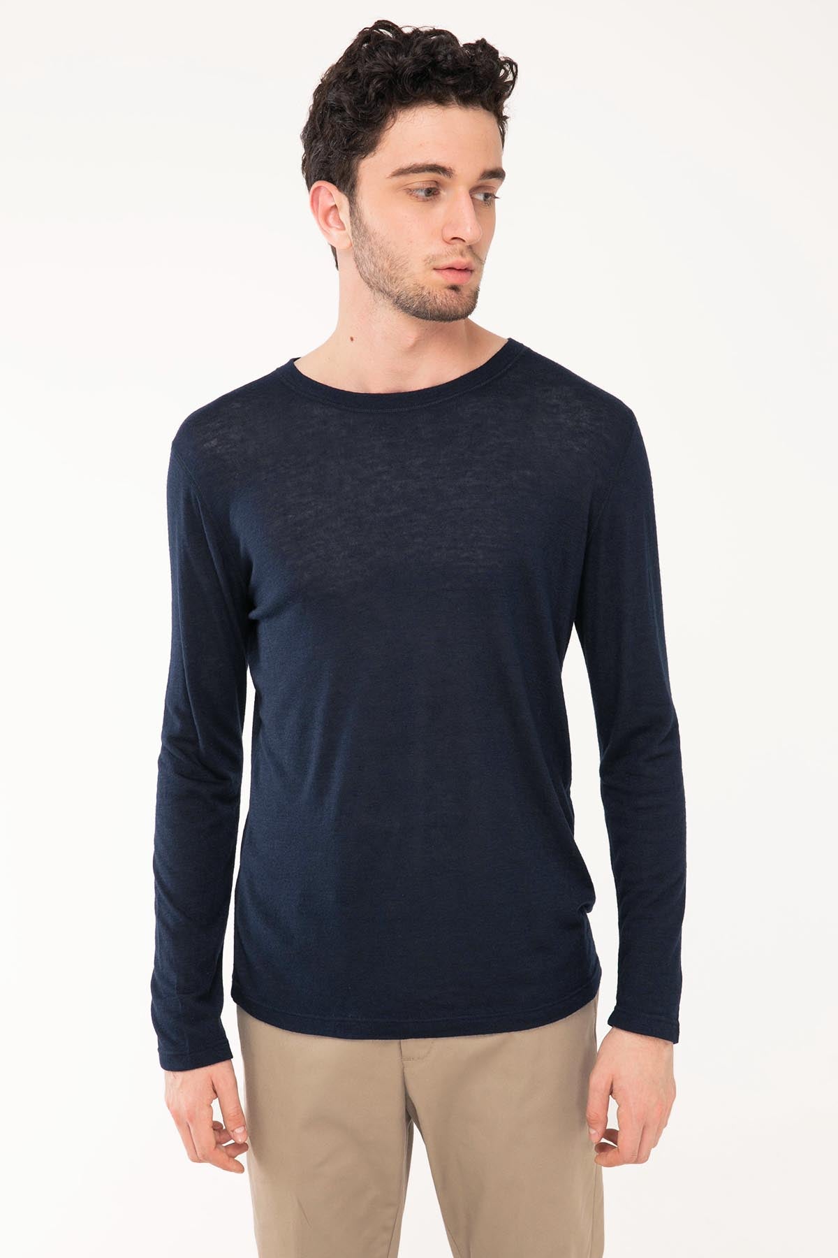 Dondup Yuvarlak Yaka İnce Triko-Libas Trendy Fashion Store