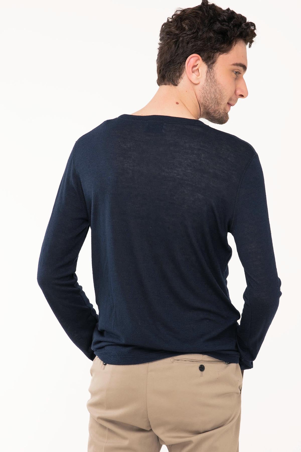 Dondup Yuvarlak Yaka İnce Triko-Libas Trendy Fashion Store