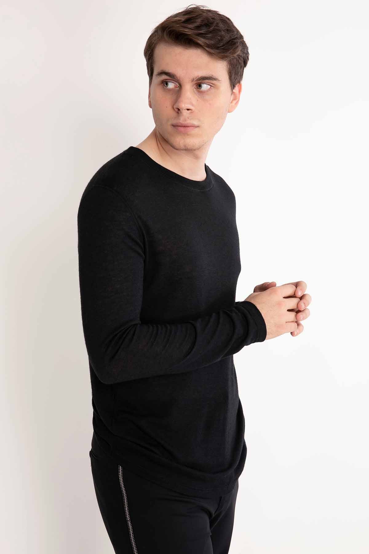 Dondup Yuvarlak Yaka İnce Triko-Libas Trendy Fashion Store