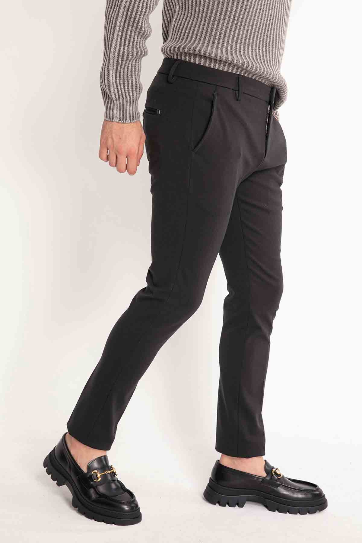 Dondup Slim Fit Yandan Cepli Pantolon-Libas Trendy Fashion Store