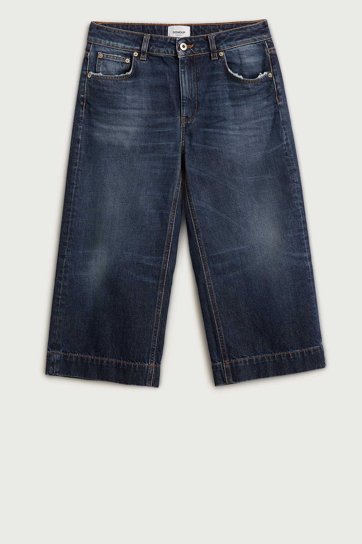 Dondup Jade Cropped Loose Fit Jeans-Libas Trendy Fashion Store