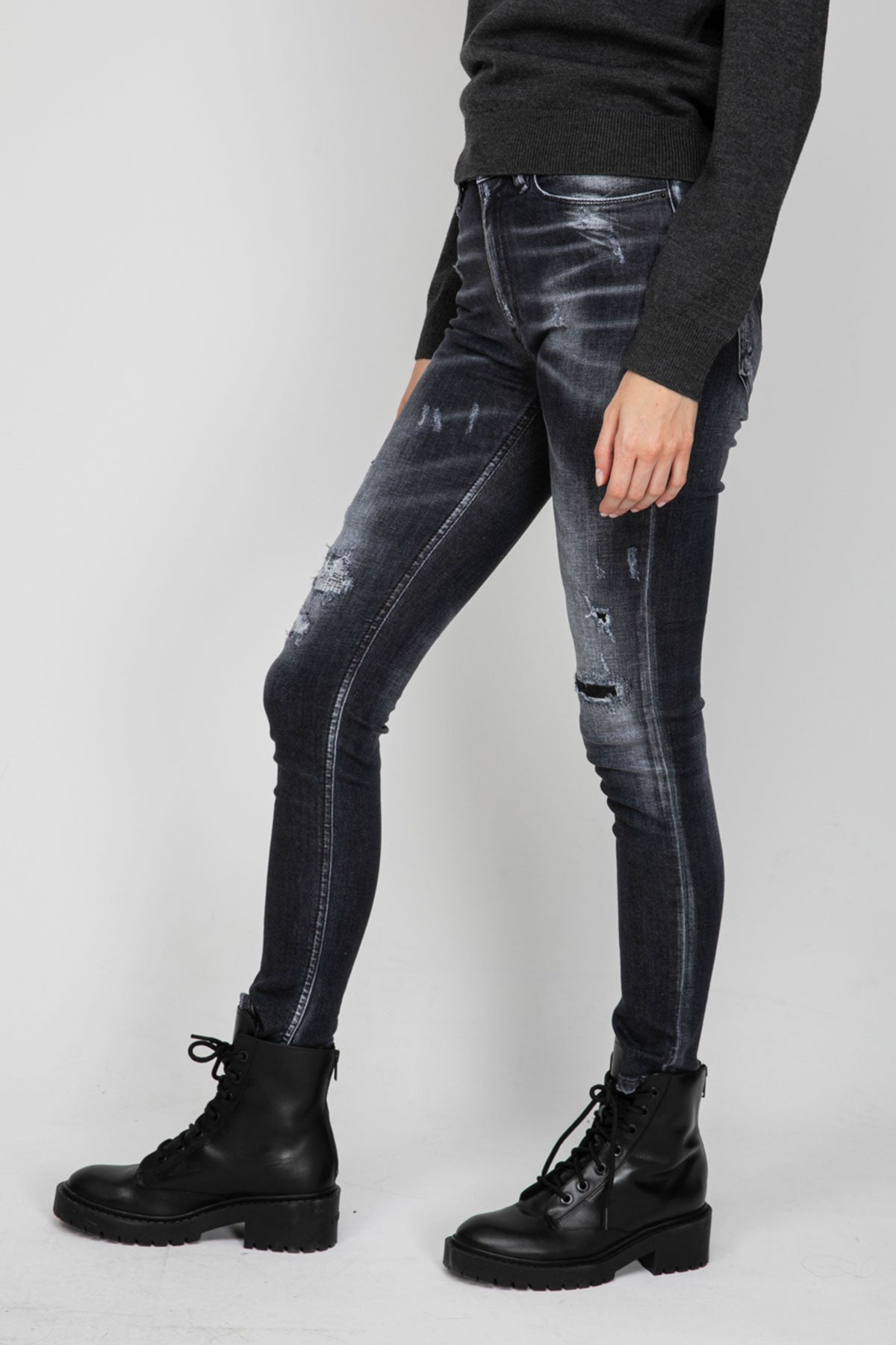 Dondup Iris Super Skinny Fit Jeans-Libas Trendy Fashion Store