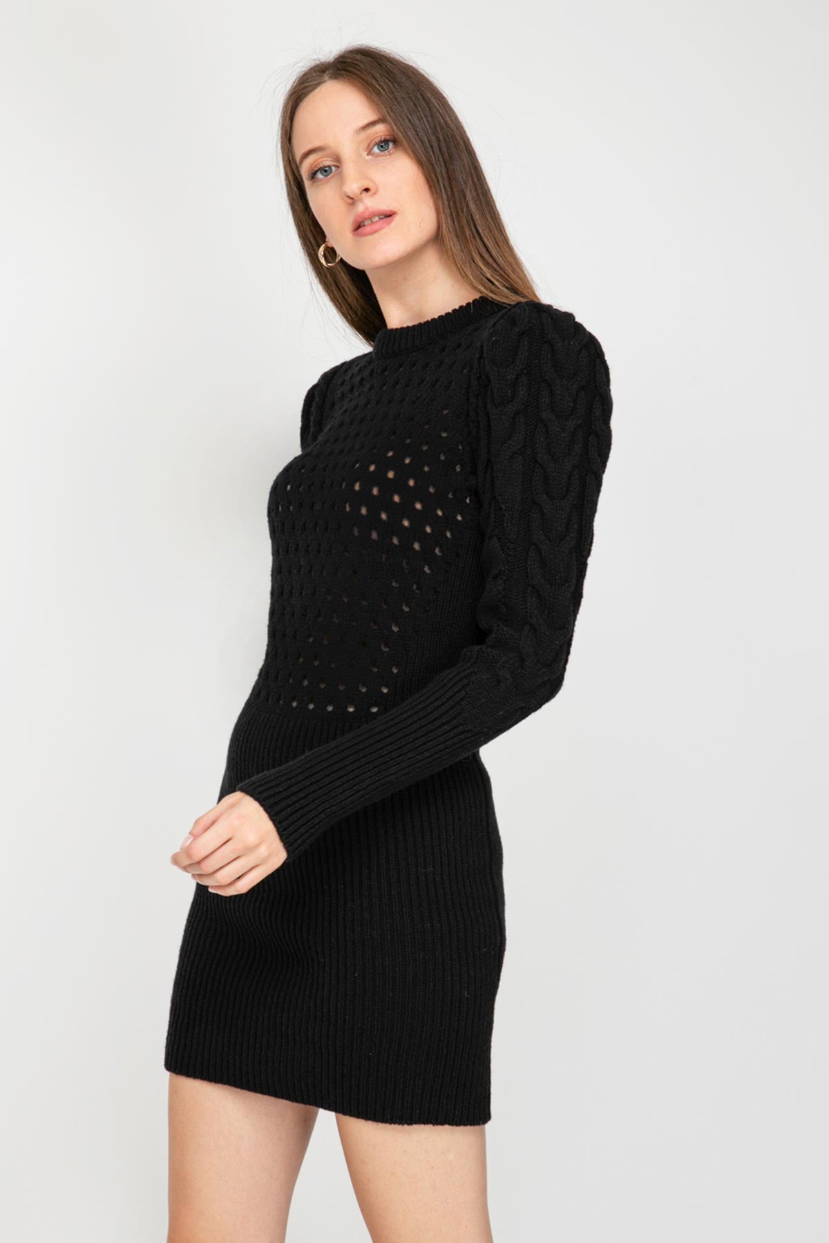 Dondup Yün Triko Elbise-Libas Trendy Fashion Store