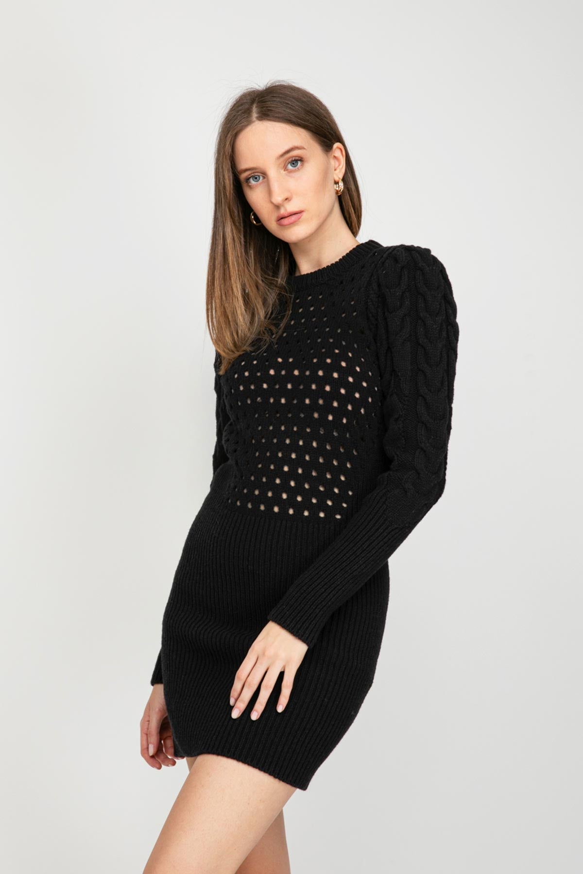 Dondup Yün Triko Elbise-Libas Trendy Fashion Store