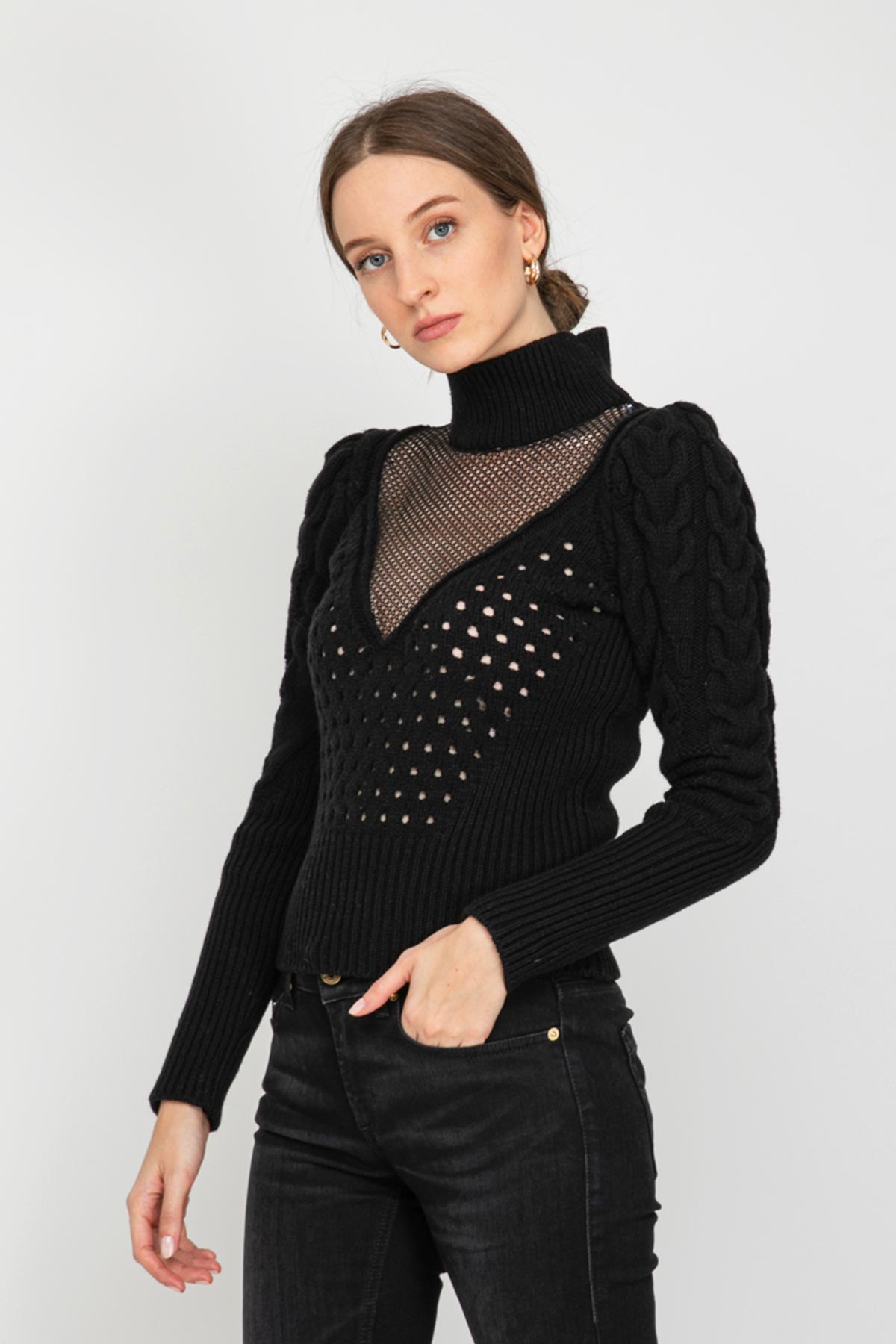 Dondup Balıkçı Yaka Yün Triko-Libas Trendy Fashion Store