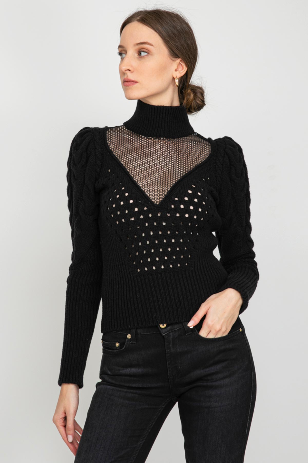 Dondup Balıkçı Yaka Yün Triko-Libas Trendy Fashion Store