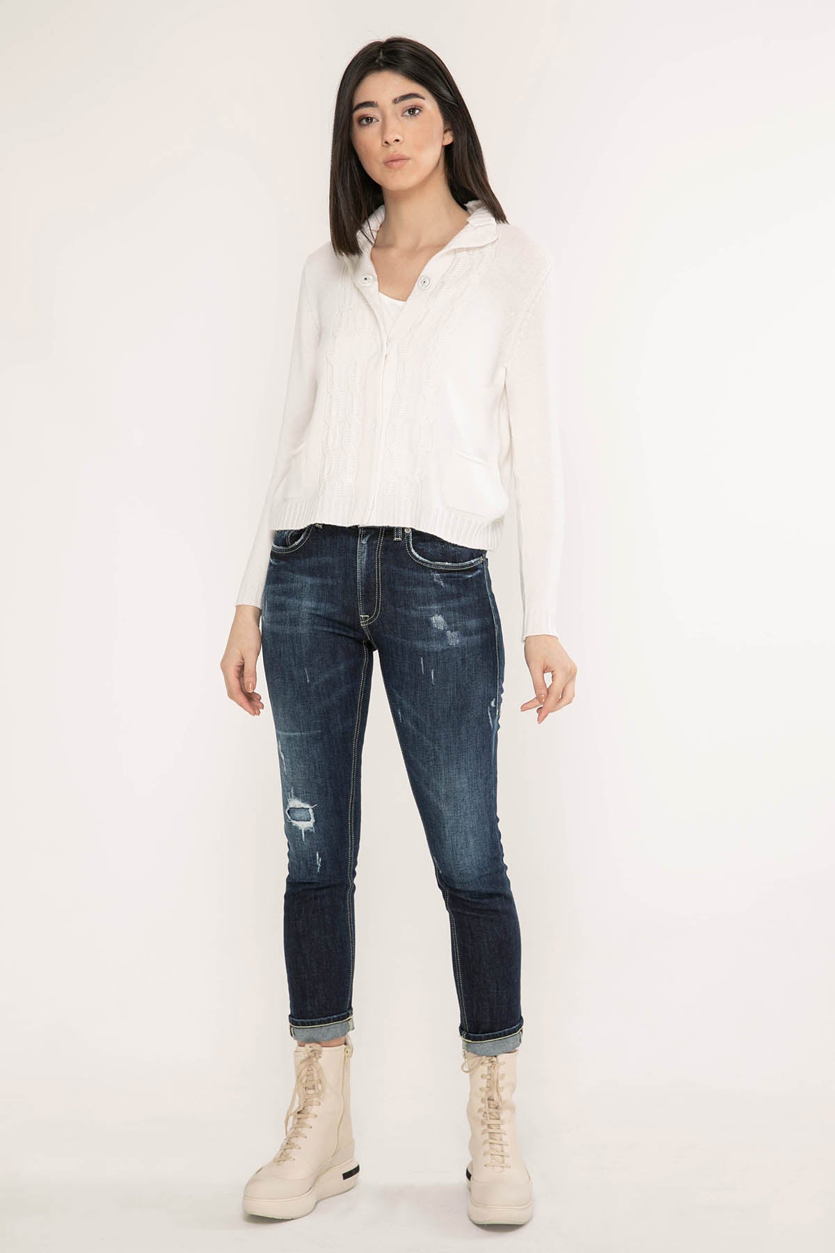 Dondup Mila Carrot Fit Jeans-Libas Trendy Fashion Store
