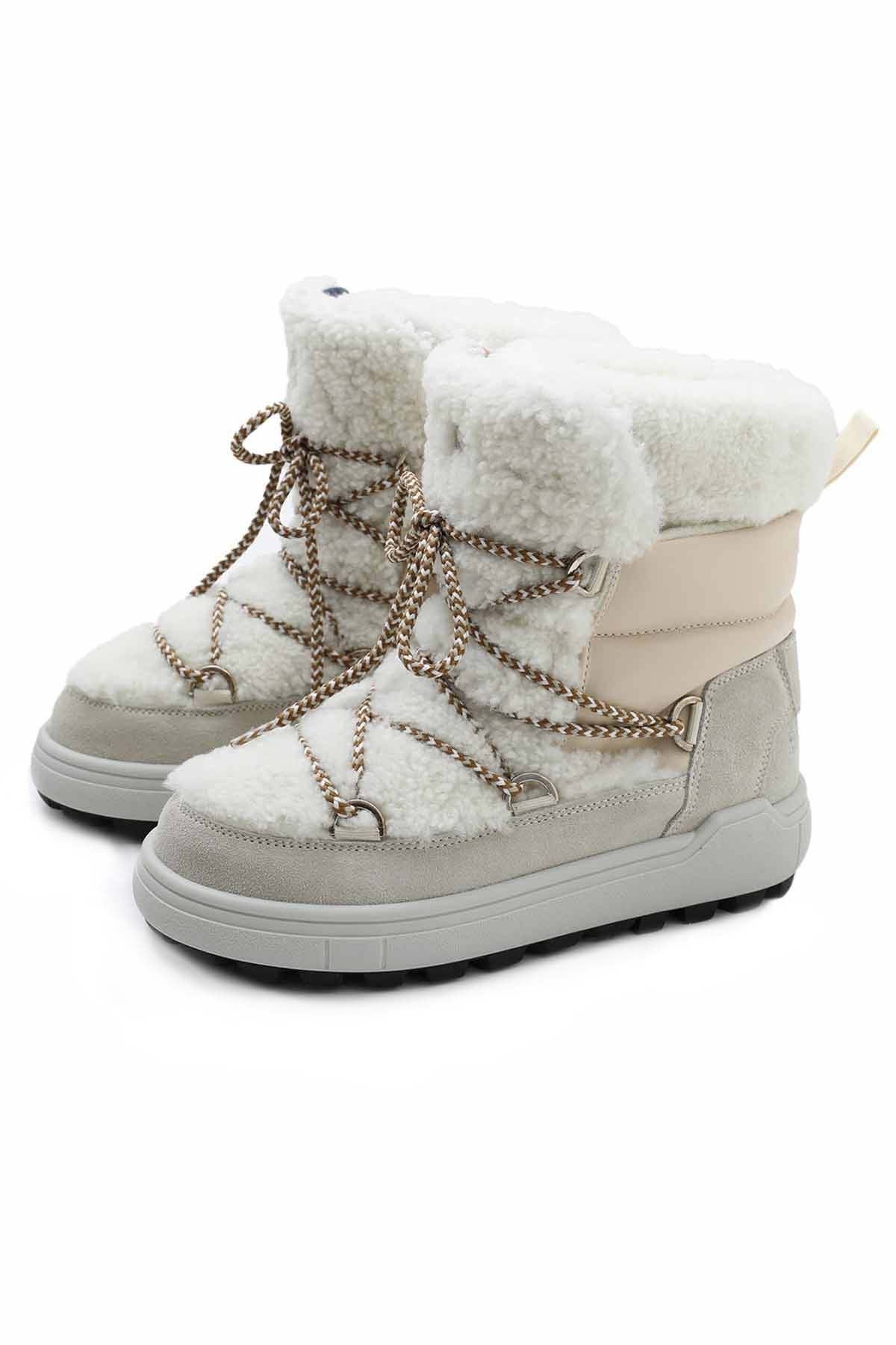 Bogner Chamonix Kürklü Kar Botu-Libas Trendy Fashion Store